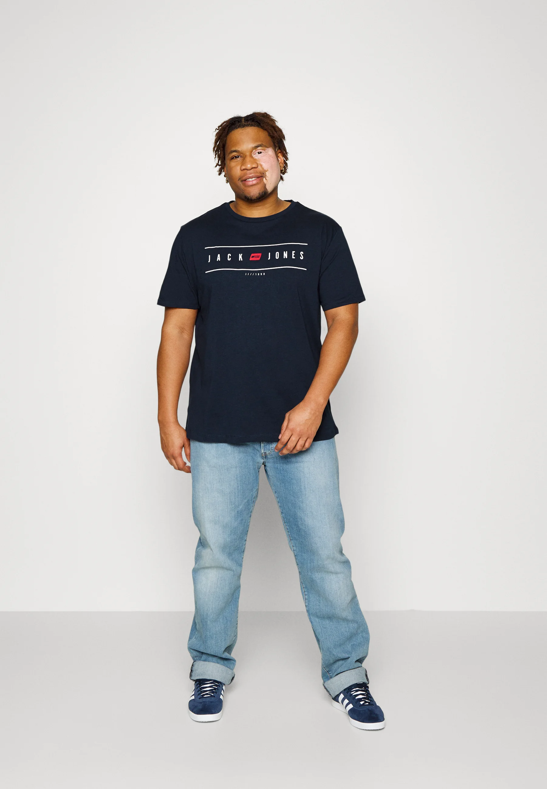 Jack & Jones JJFLAG TEE CREW NECK- T-shirt con stampa
