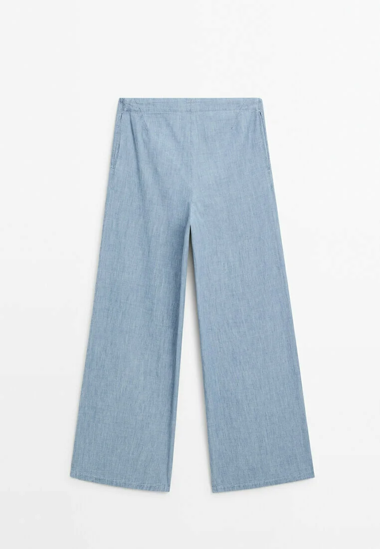 Massimo Dutti WITH DRAWSTRINGS - Jeans a sigaretta