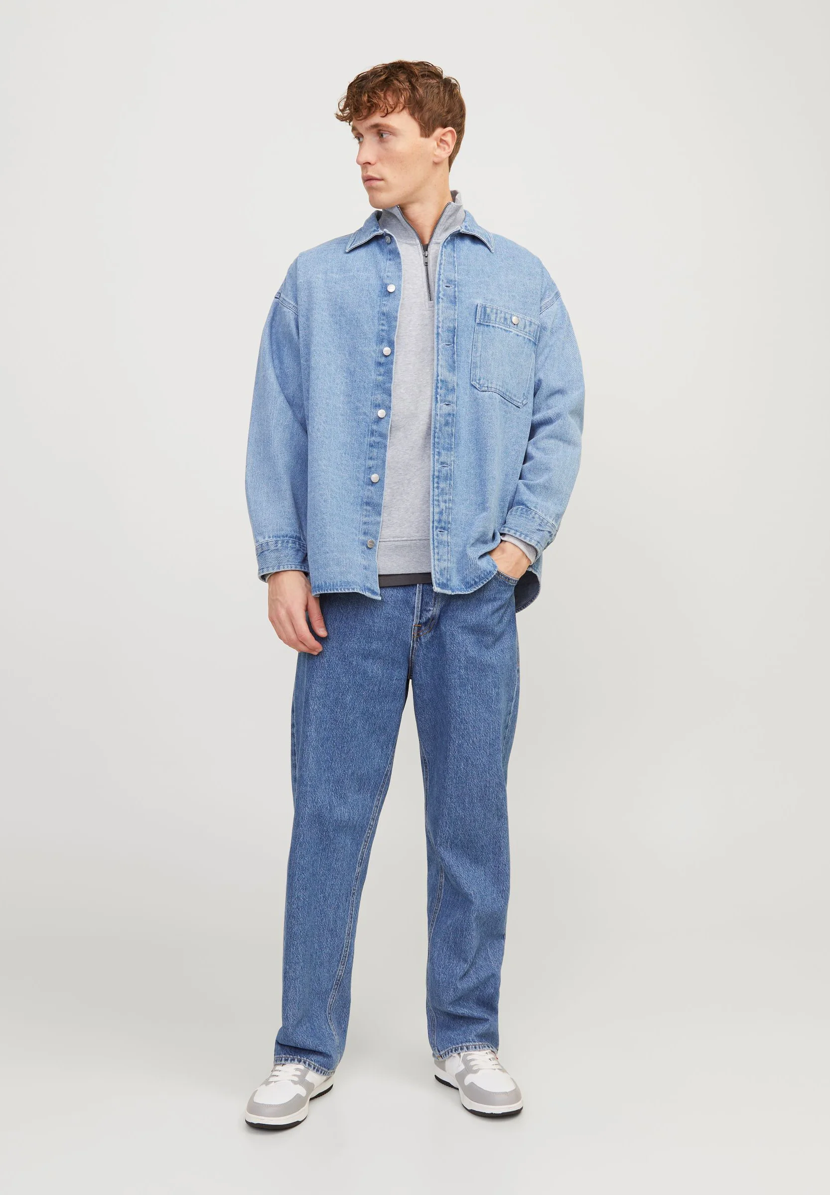 Jack & Jones JJEBRADLEY HALF ZIP - Felpa