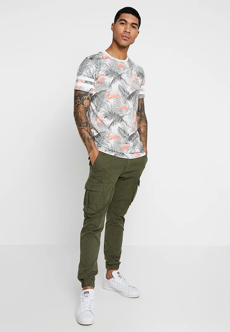 Jack & Jones JORDIZ TEE CREW NECK - T-shirt con stampa