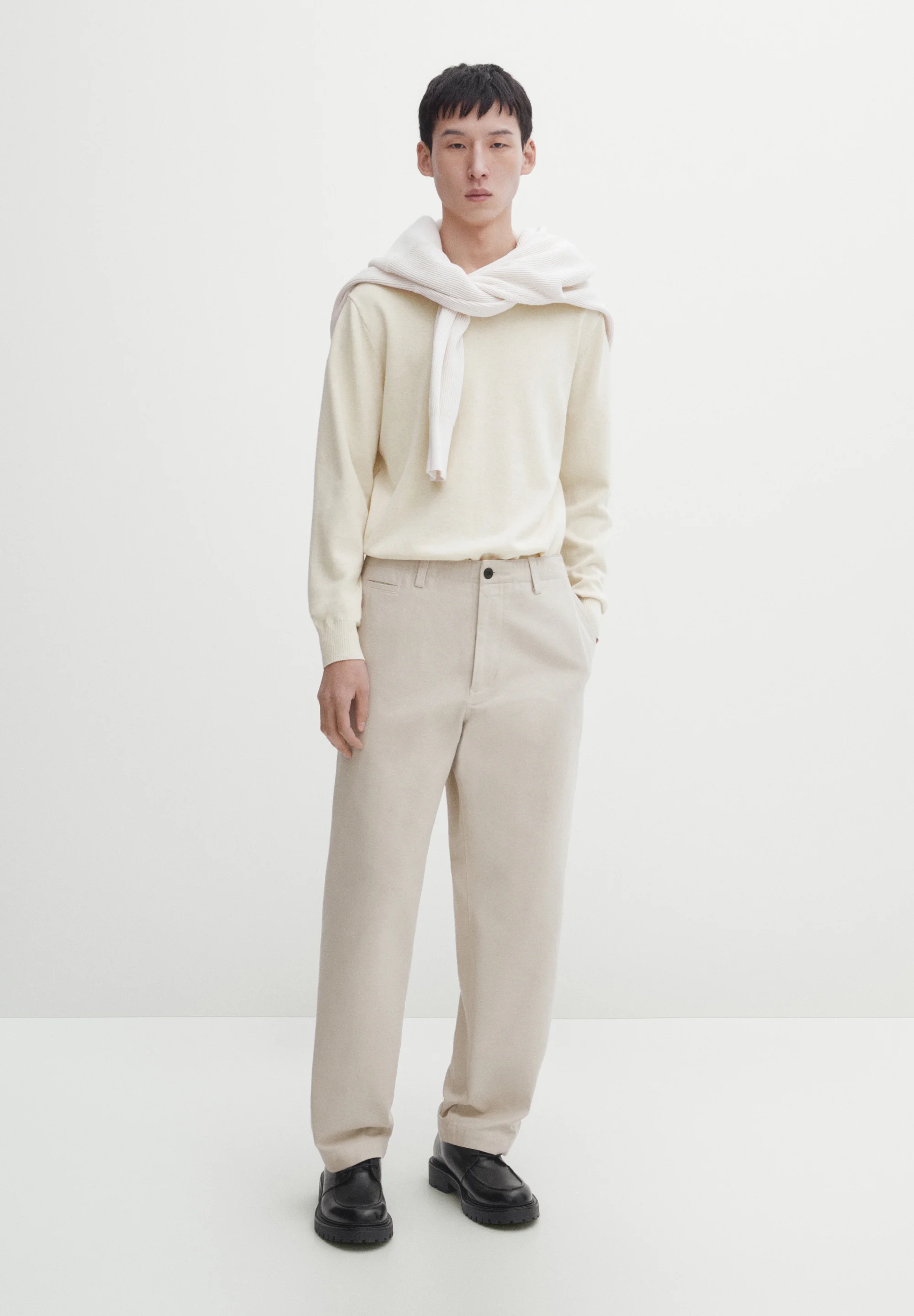 Massimo Dutti WITH CREW NECK - Maglione