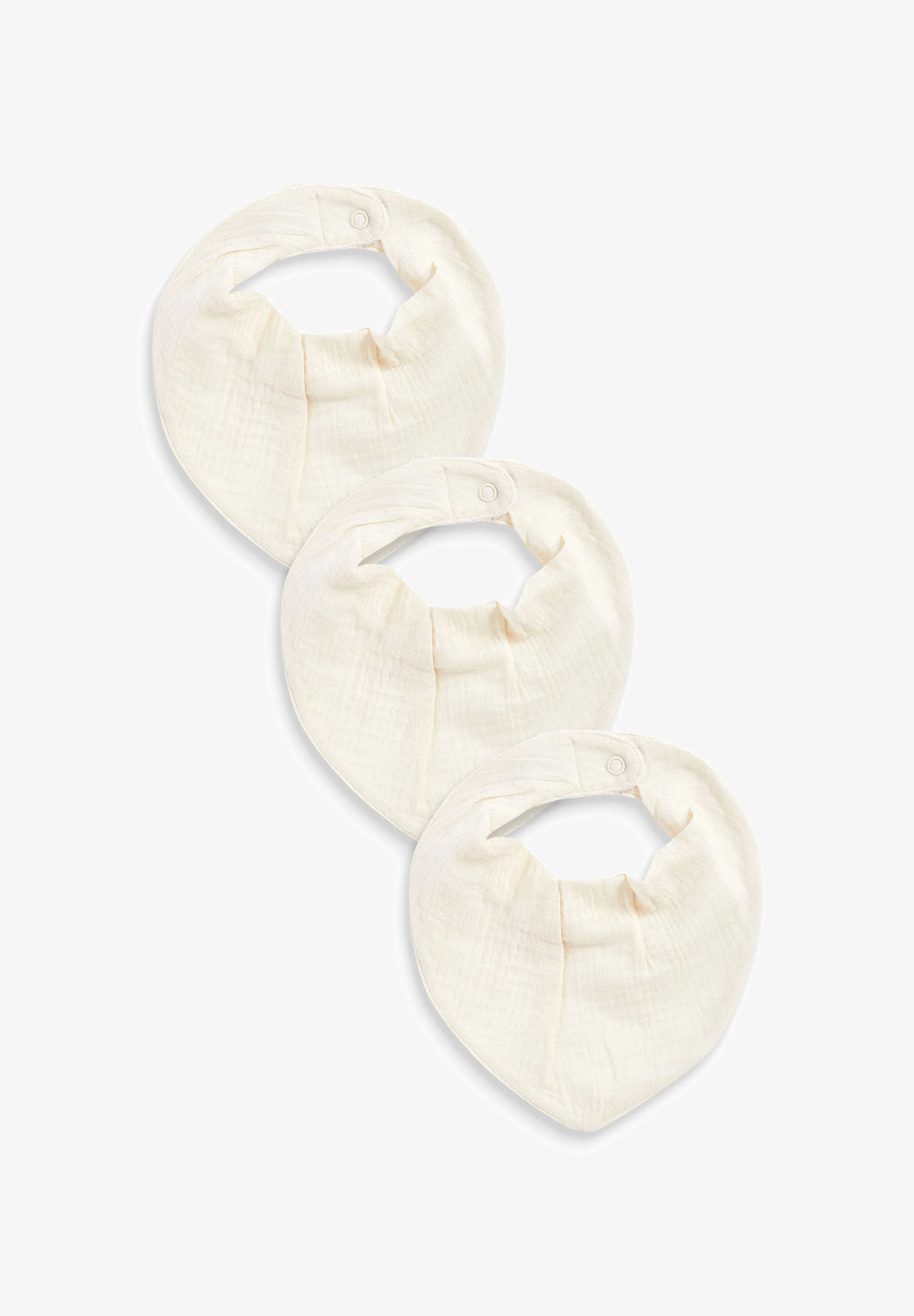 Next MUSLIN BABY DRIBBLE BIBS 3 PACK - Foulard