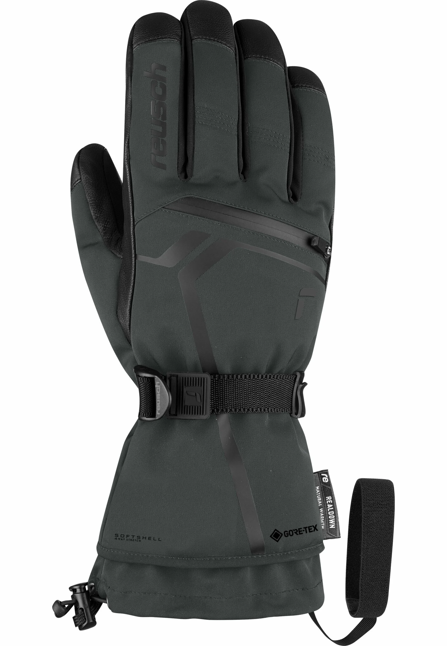 Reusch SPIRIT - Guanti -asphalt black