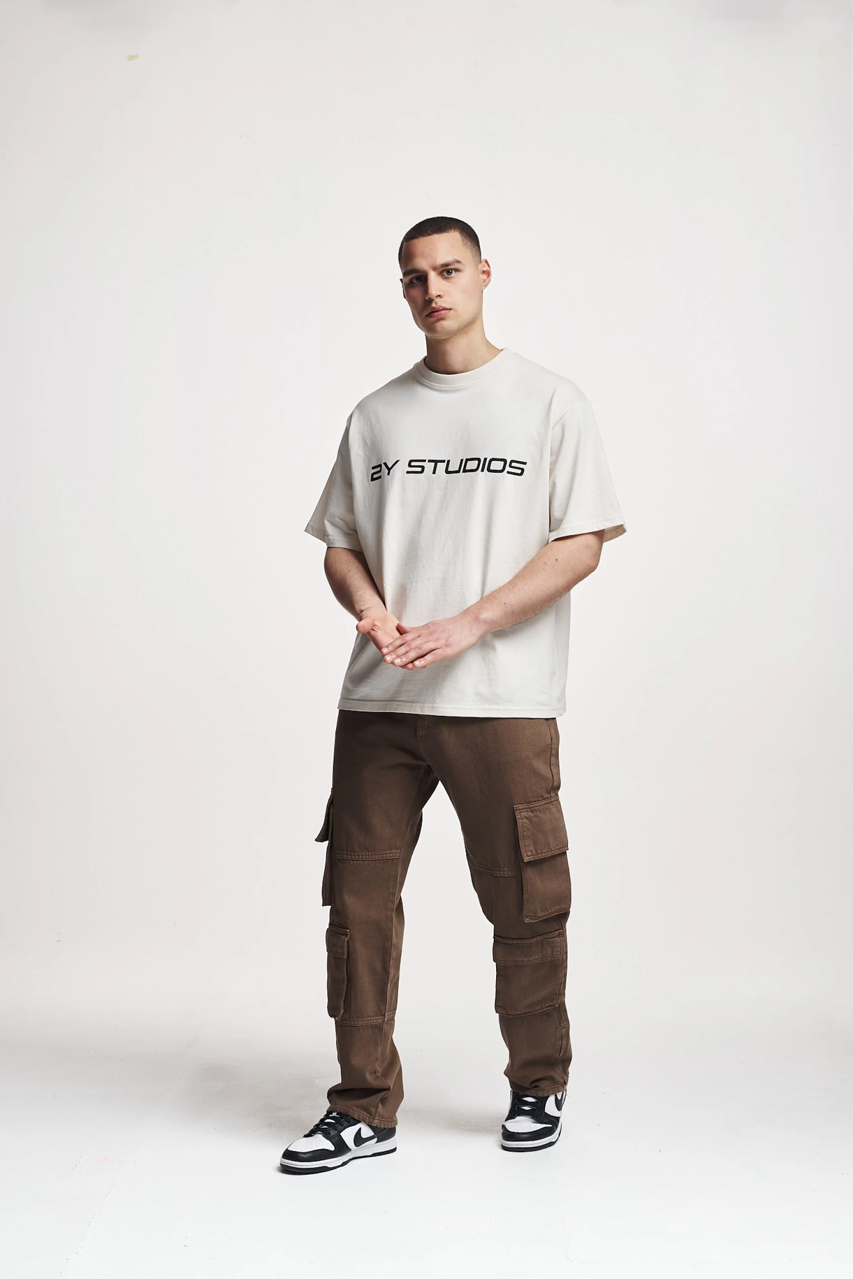 2Y Studios NEO ANKLE ZIP PANTS - Jeans baggy