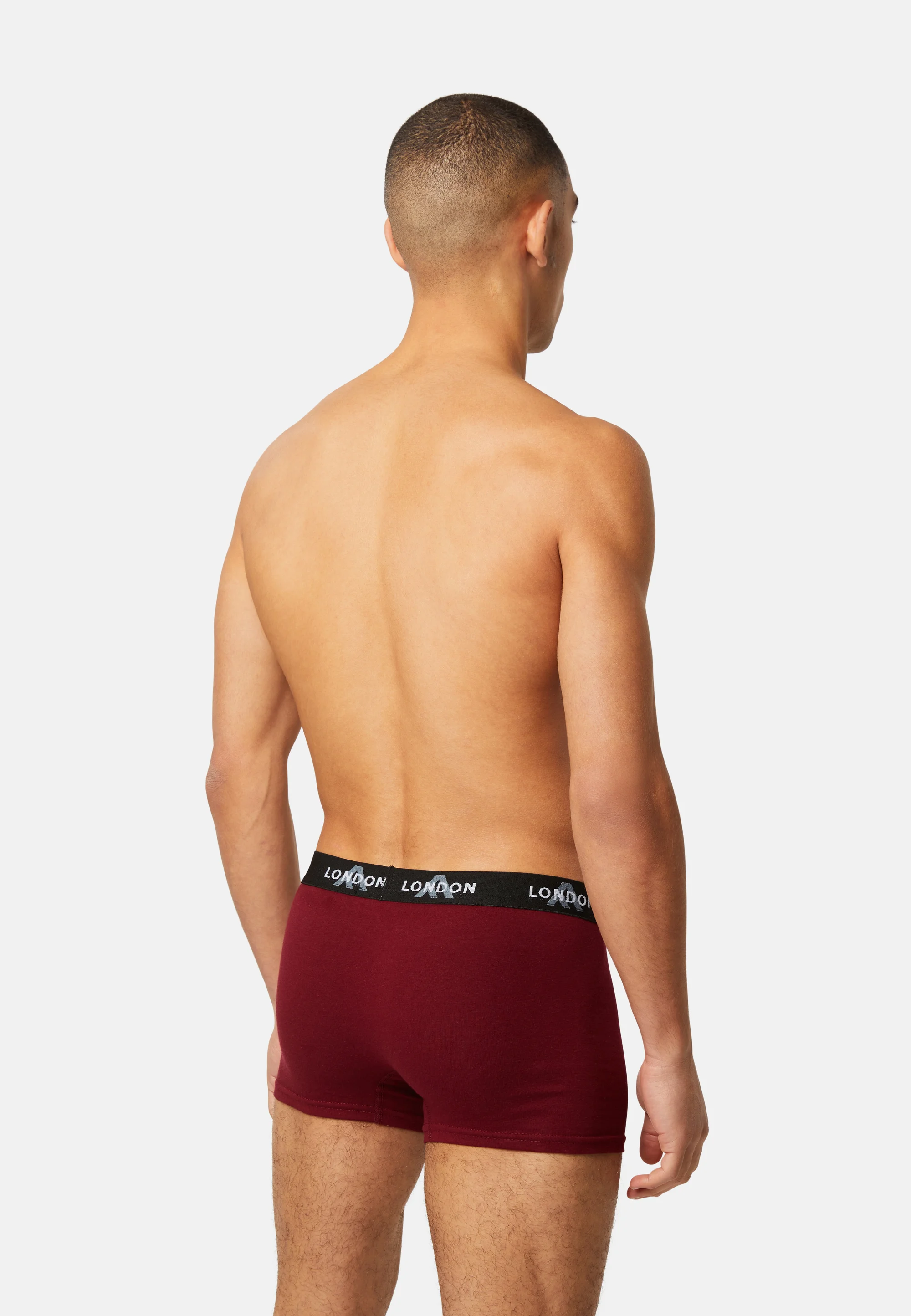 FM London 8-PACK FITTED HIPSTERS BOXER SHORTS - Culotte
