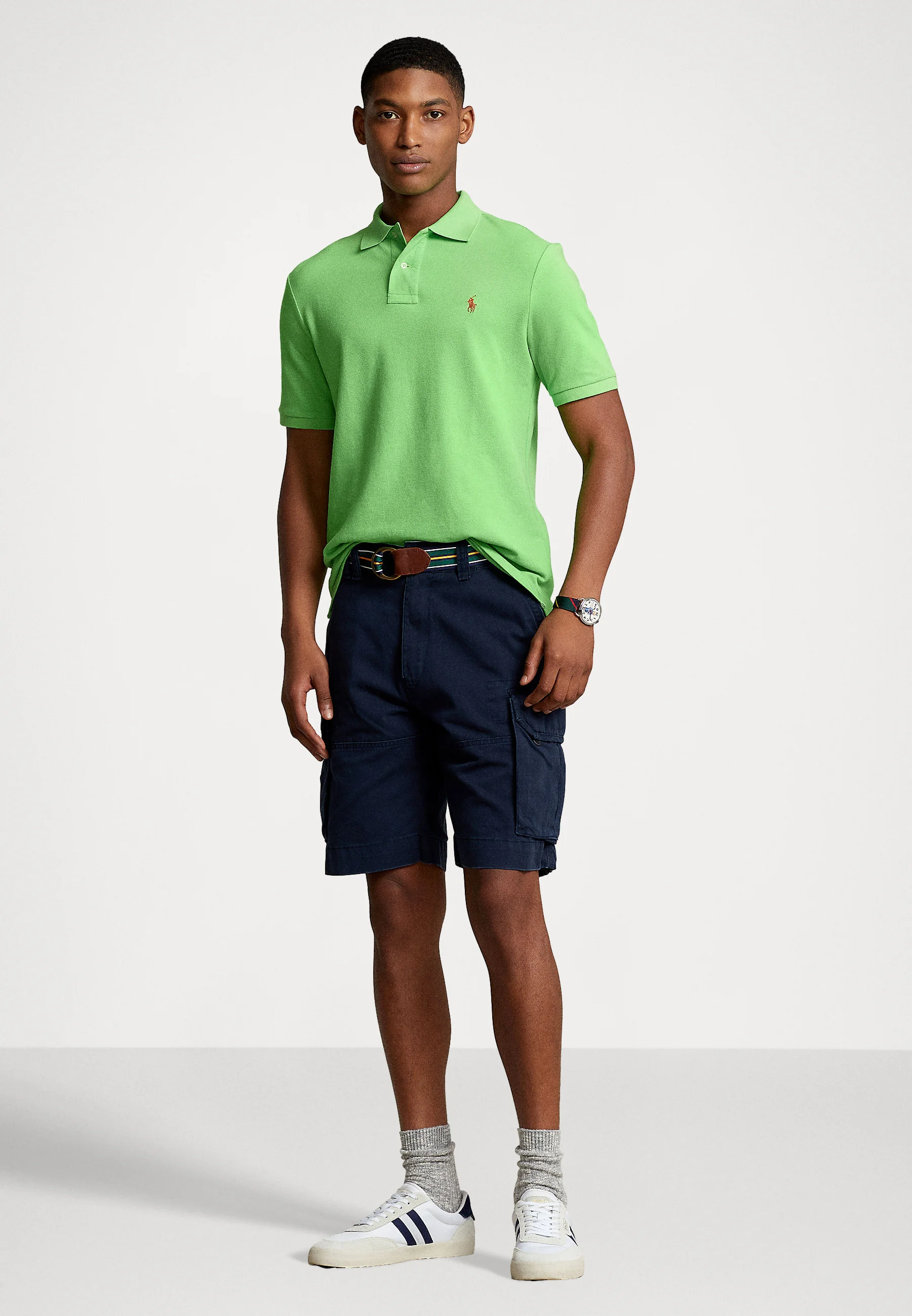 CUSTOM SLIM FIT MESH POLO SHIRT - Polo