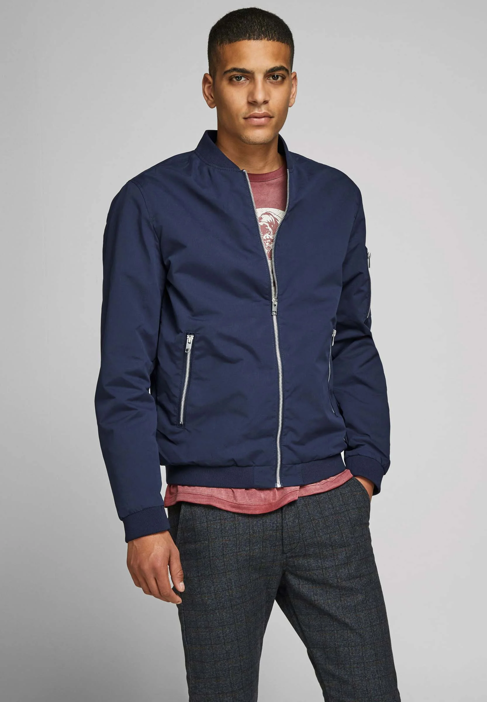 Jack & Jones JJERUSH - Giubbotto Bomber