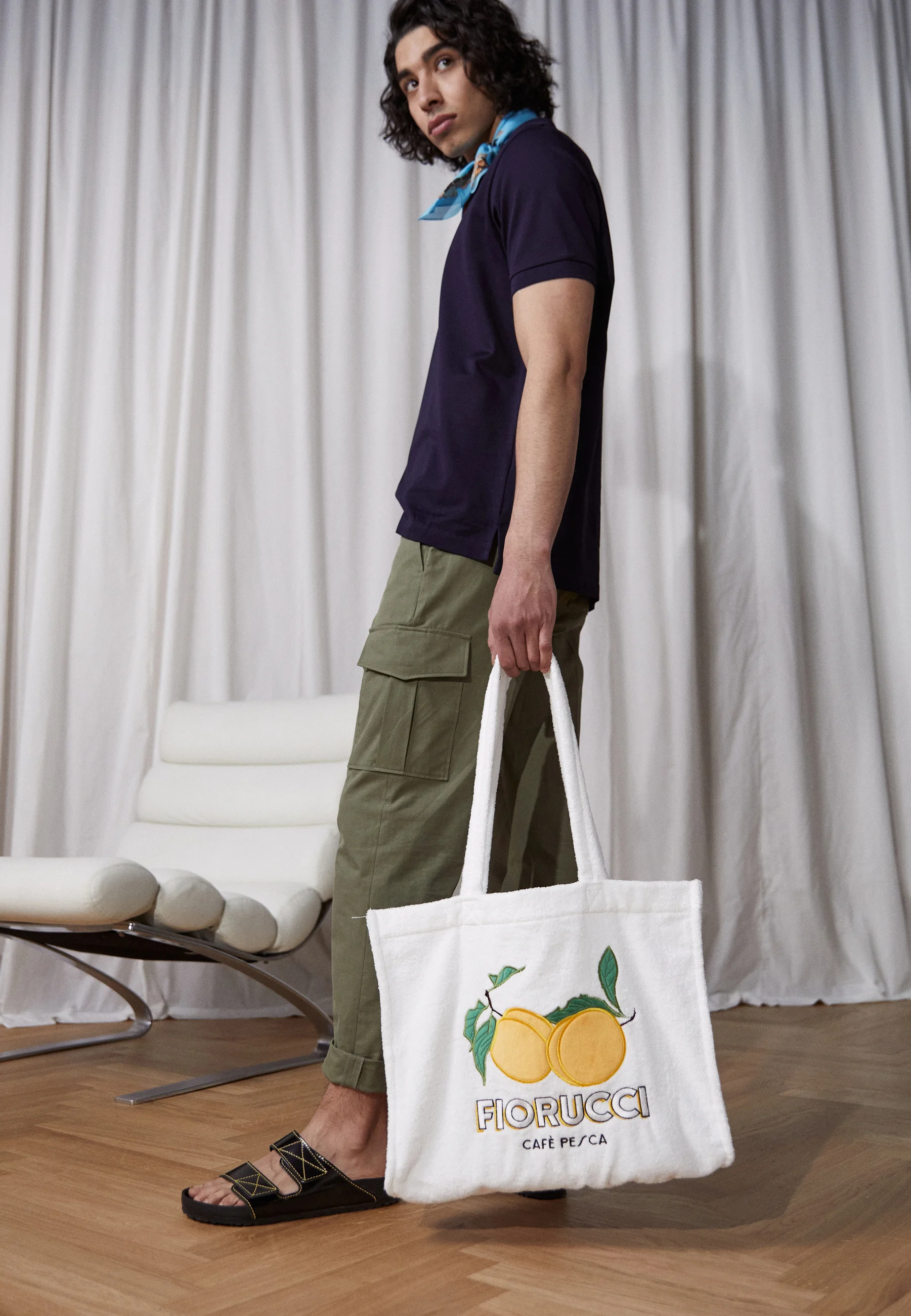 Fiorucci LA PESCA TOWELLING BAG UNISEX - Shopping bag