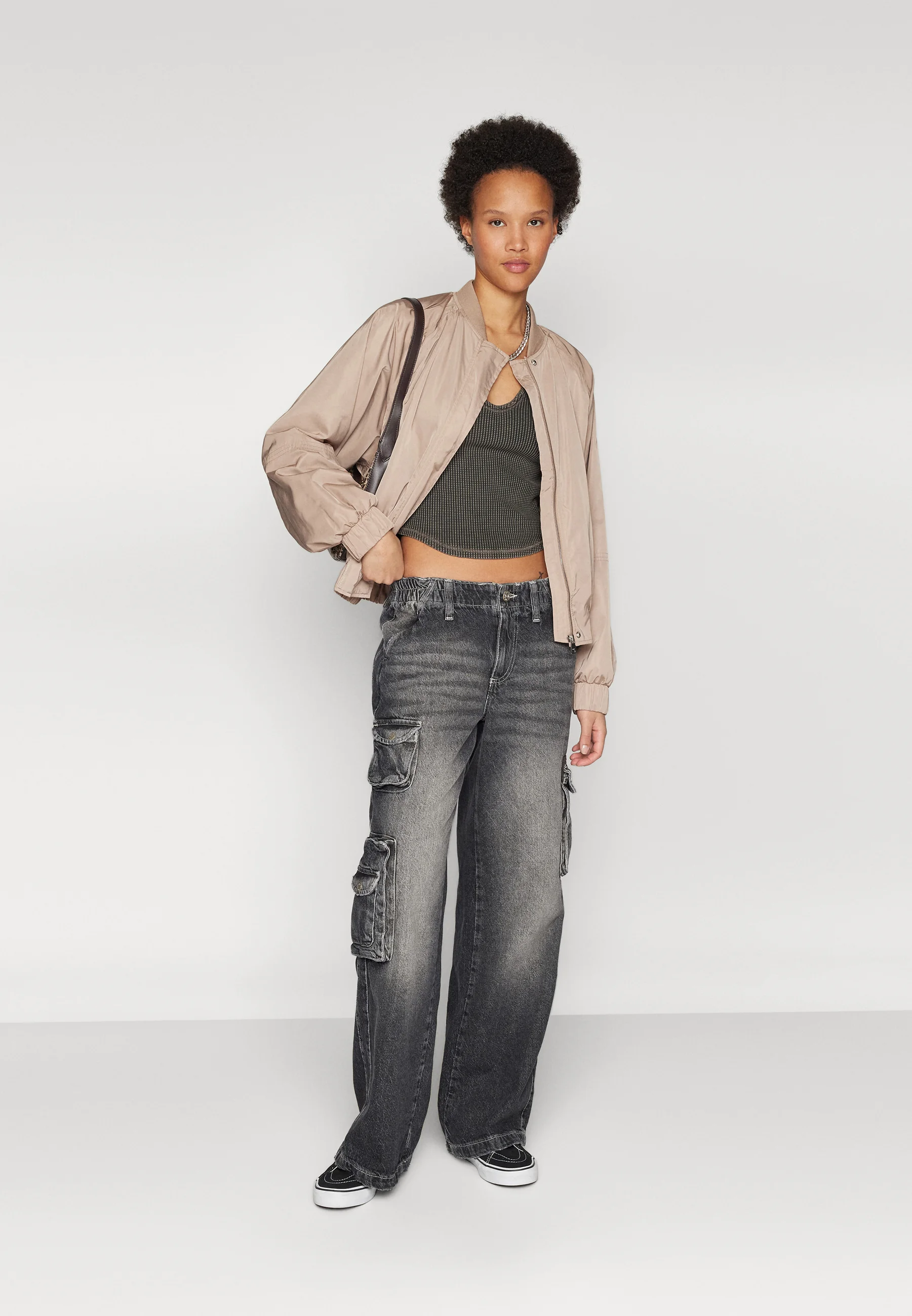 ONLY ONLMINNA OVERSIZE JACKET - Giubbotto Bomber