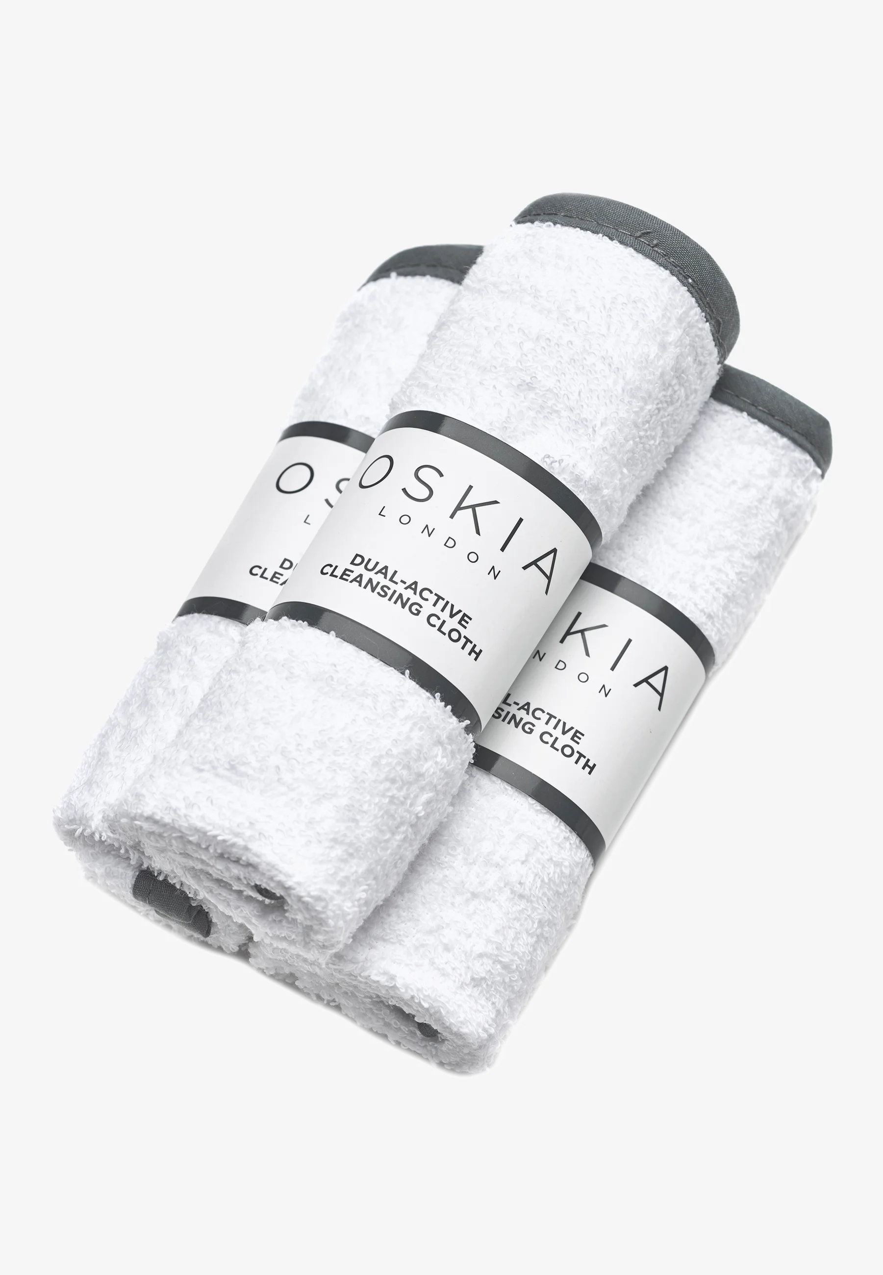 Oskia DUAL ACTIVE CLEANSING CLOTHS 3 STÜCK - Accessori skincare