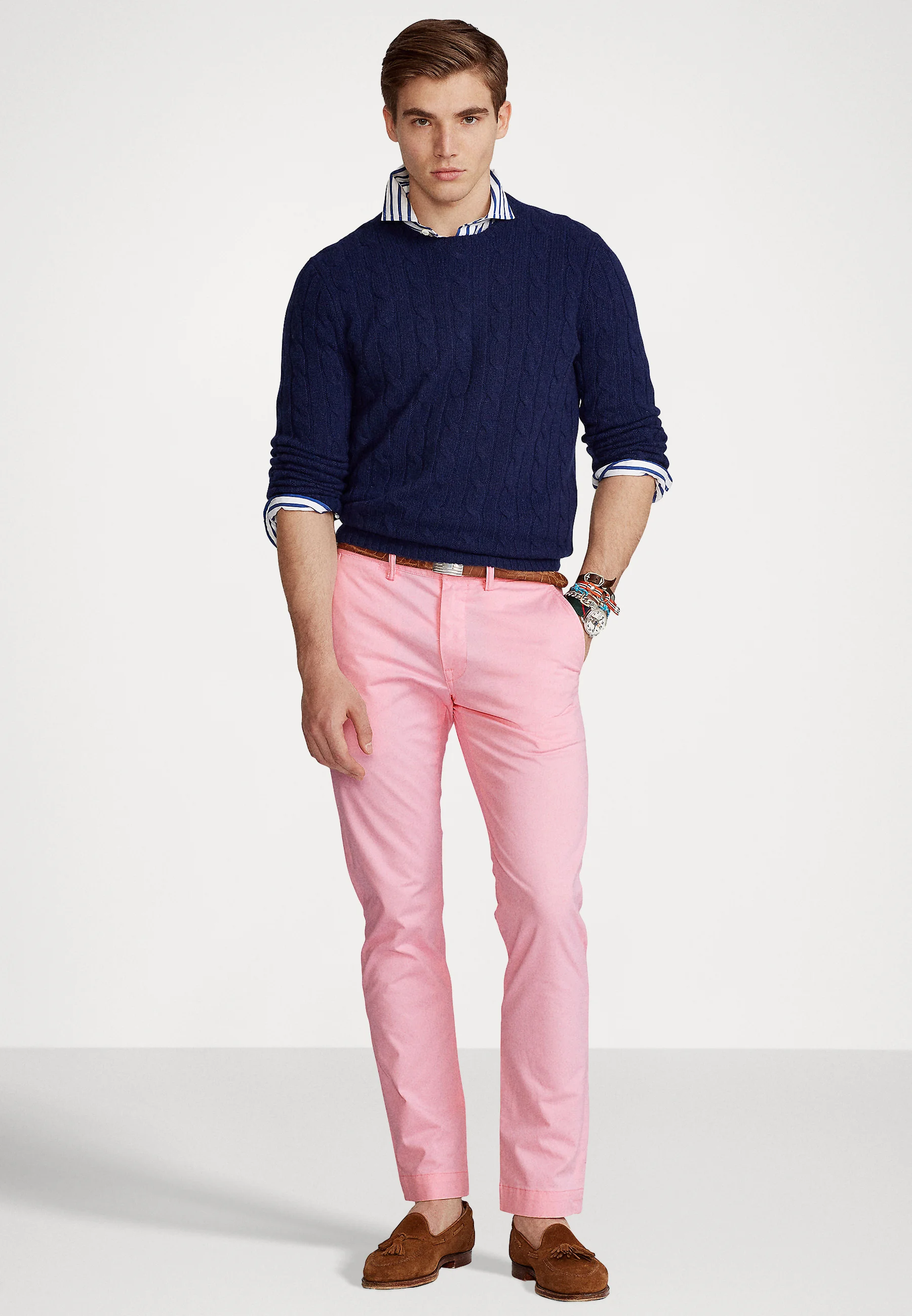 FLAT PANT - Chino
