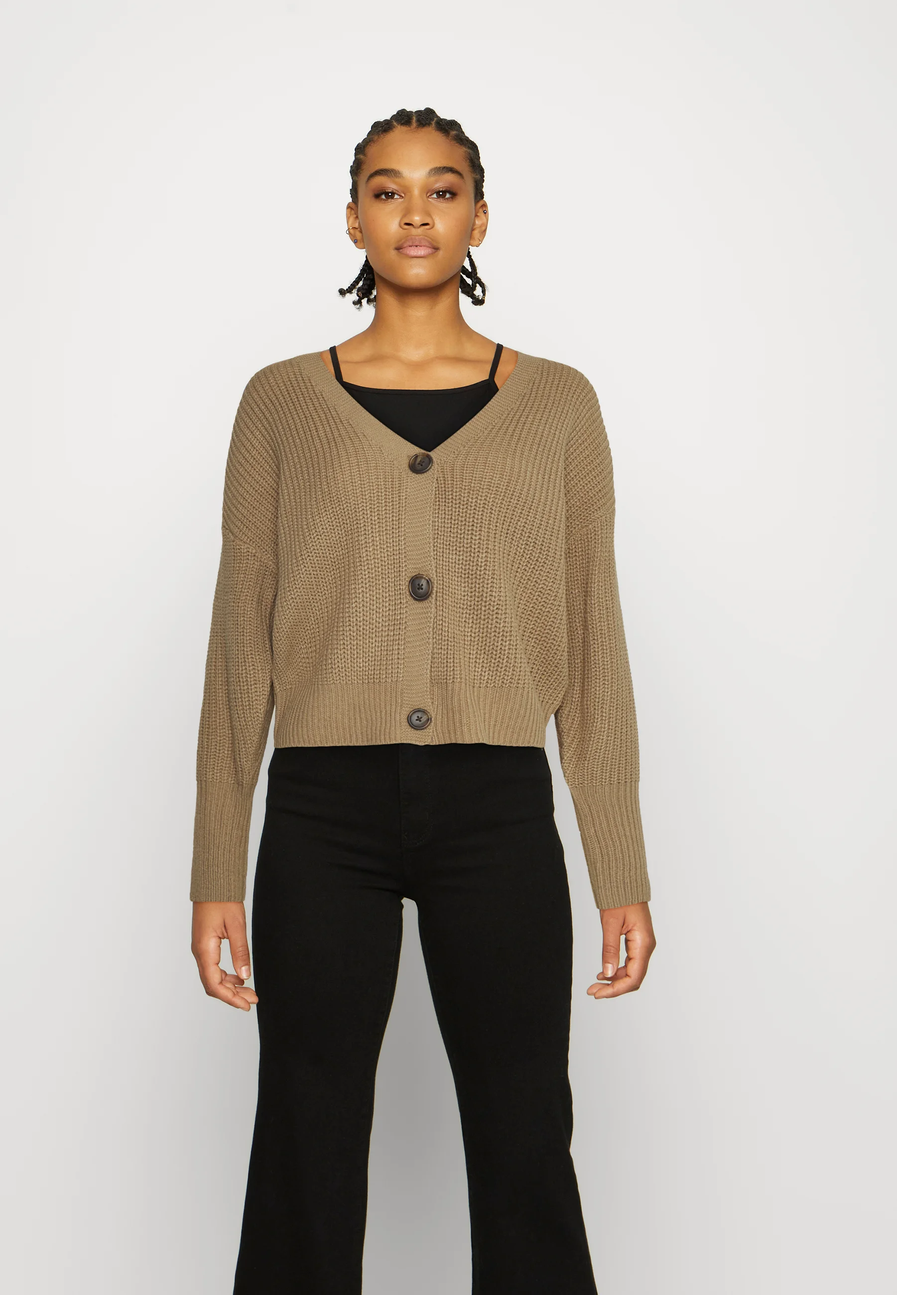 Vero Moda V-NECK CUFF - Cardigan