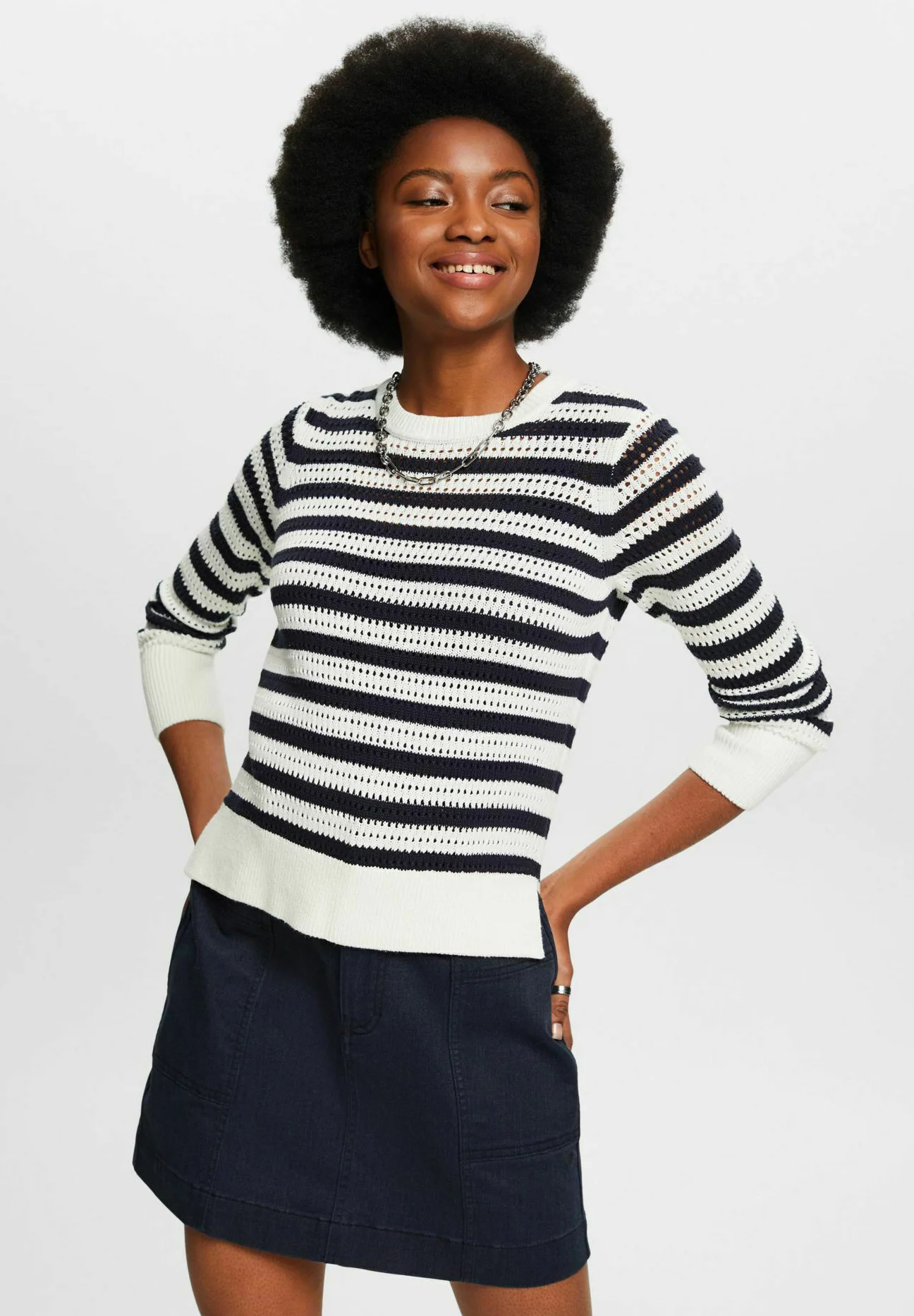 GESTREIFTER AUS LOCH - Maglione