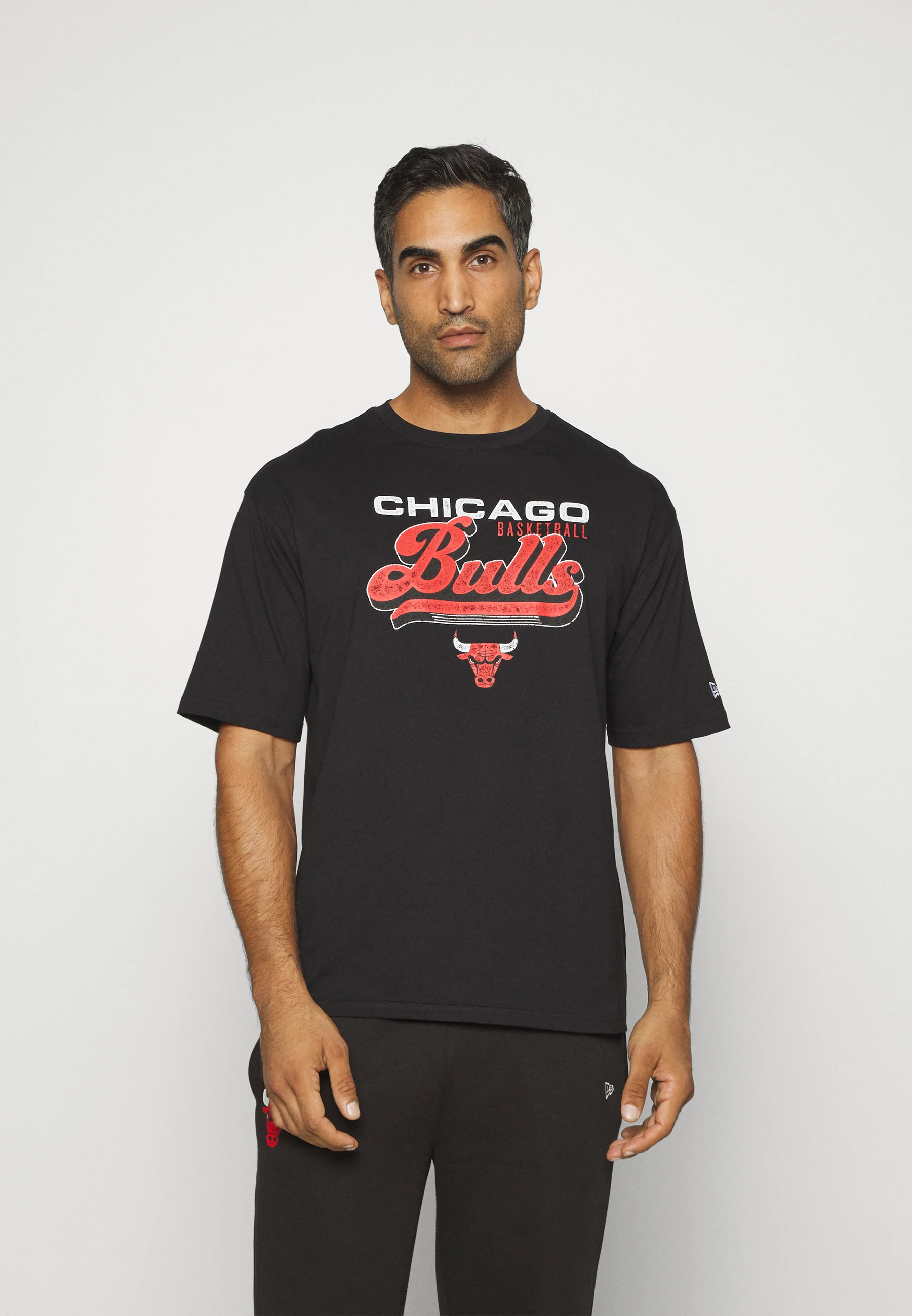 New Era NBA CHICAGO BULLS GRAPHIC TEE - T-shirt con stampa