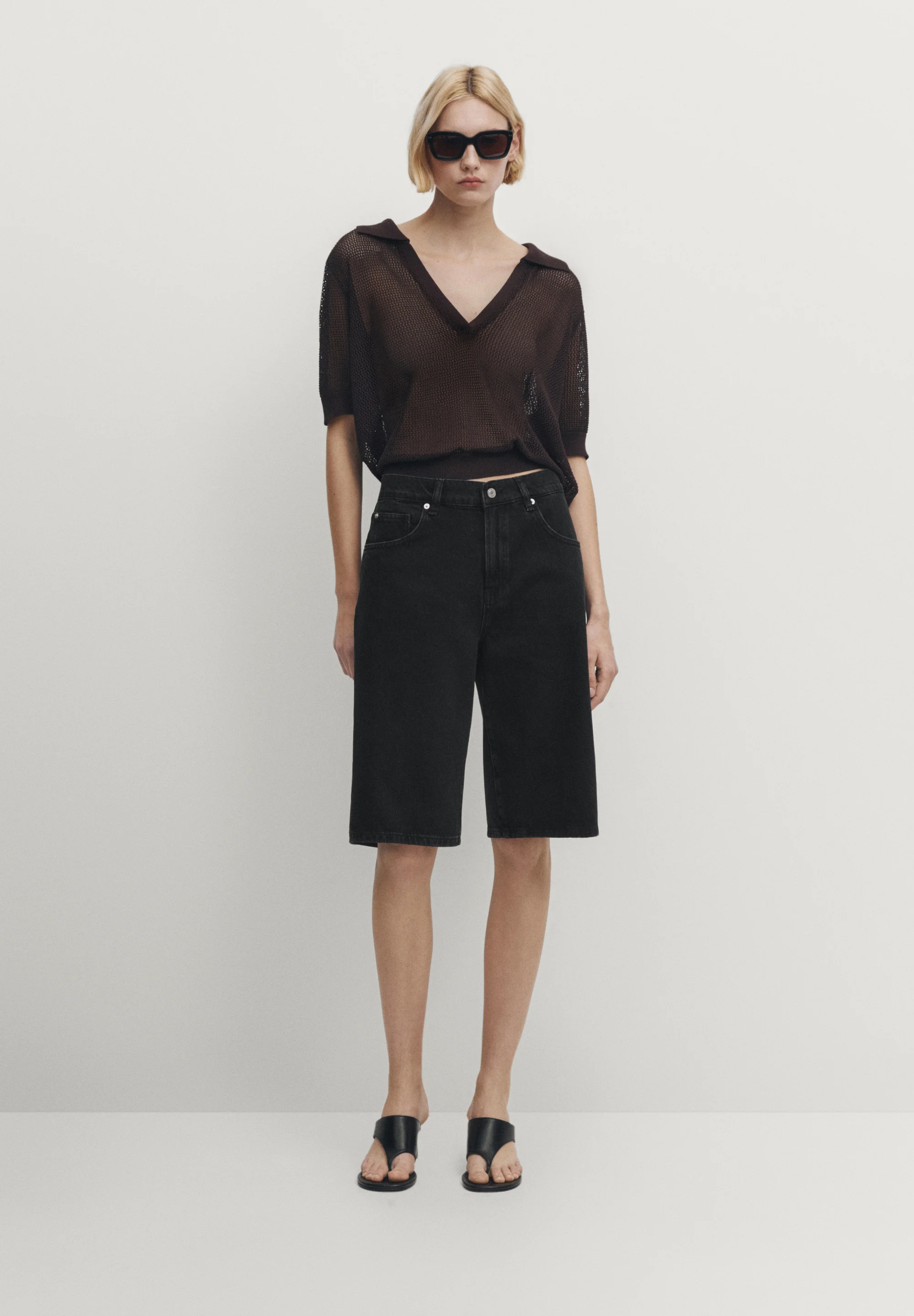 Massimo Dutti Shorts di jeans
