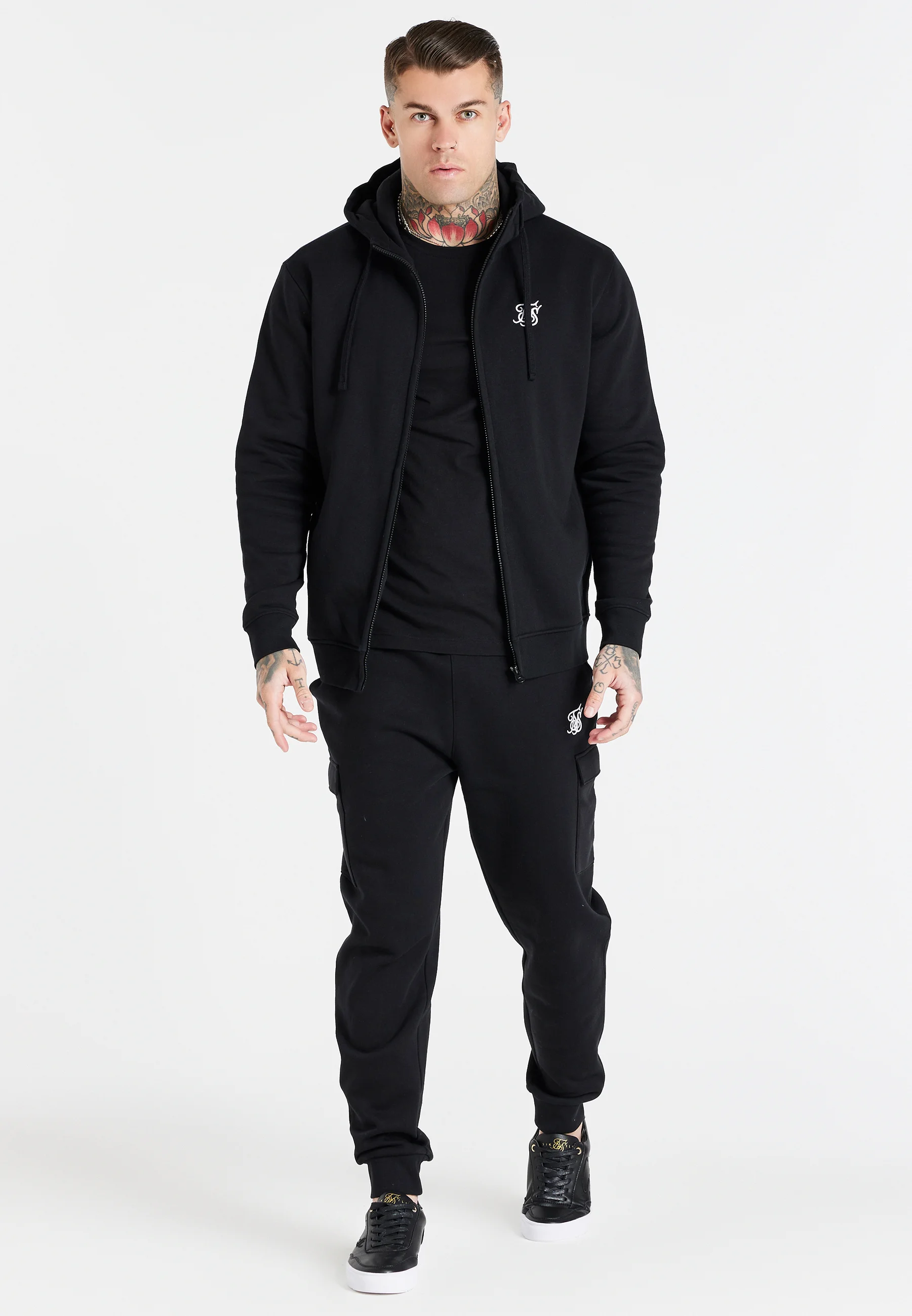 SIKSILK CARGO JOGGER - Pantaloni sportivi