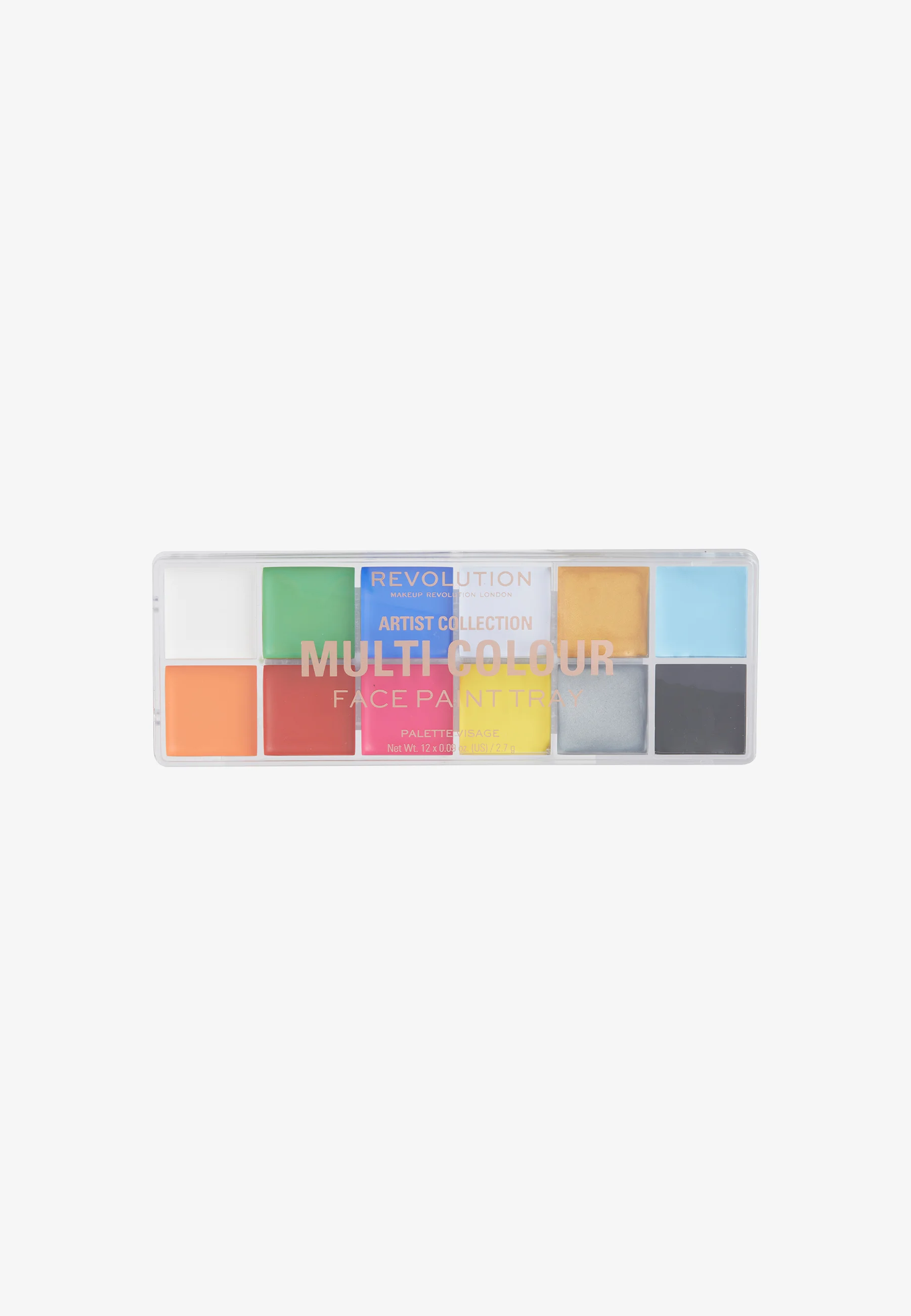Makeup Revolution REVOLUTION ARTIST COLLECTION FACE PAINT TRAY - Ombretto