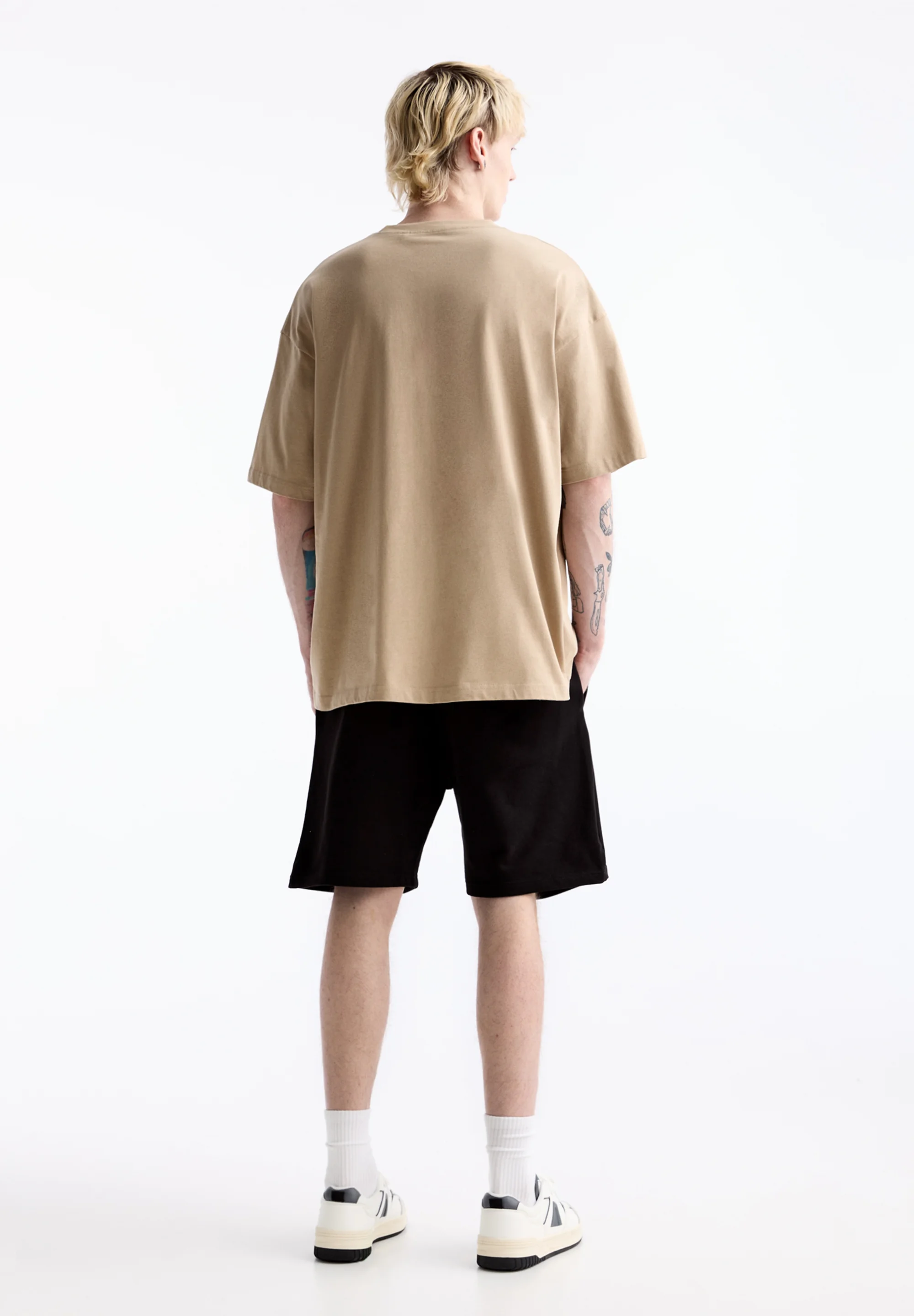 PULL&BEAR 2 PACK JOGGER BERMUDA - Pantaloni sportivi