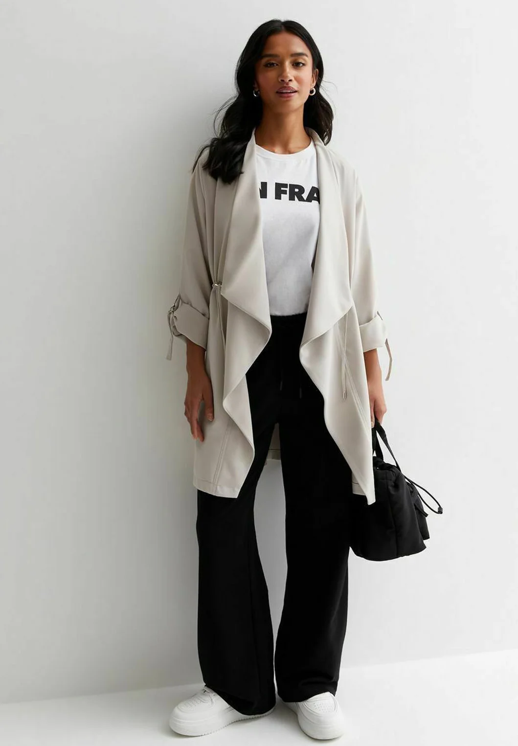 New Look Petite PETITE WATERFALL DUSTER- Cappotto corto