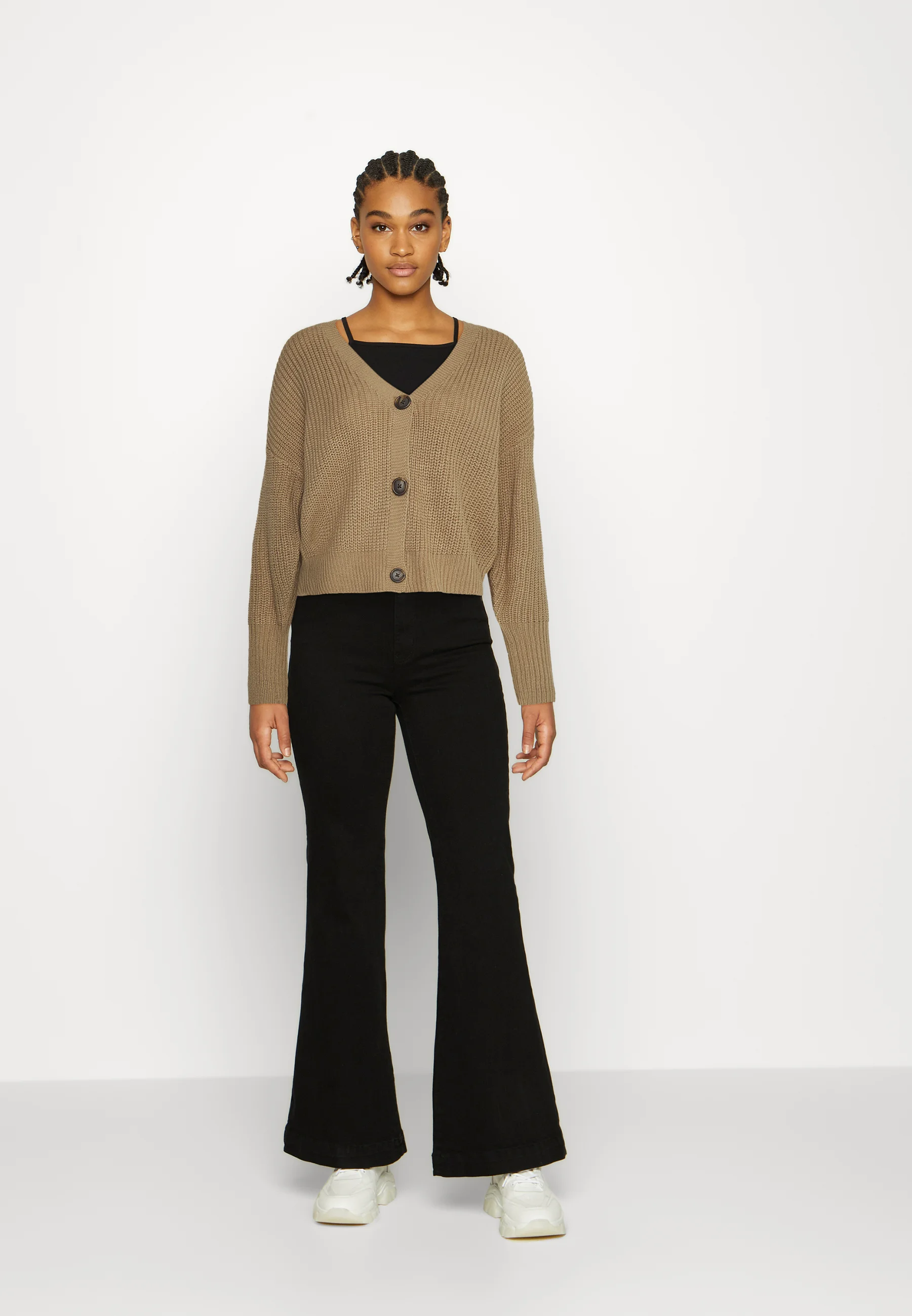 Vero Moda V-NECK CUFF - Cardigan