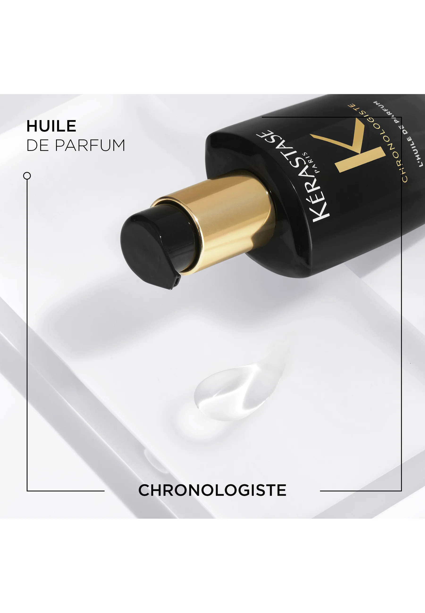 KÉRASTASE CHRONOLOGISTE HUILE DE PARFUM PERFUME INFUSED HAIR OIL FOR ALL HAIR TYPES - Trattamenti capelli
