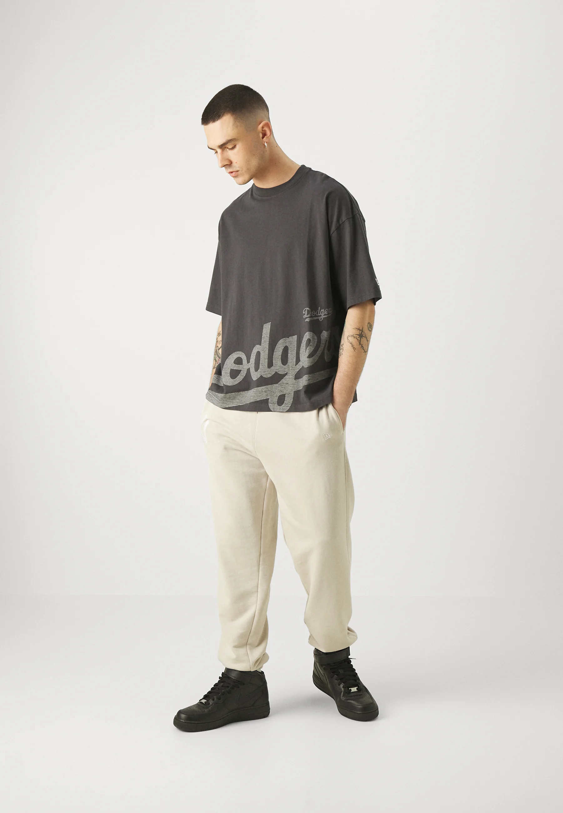 New Era MLB LOS ANGELES DODGERS OVERSIZED T-SHIRT - T-Shirt sport