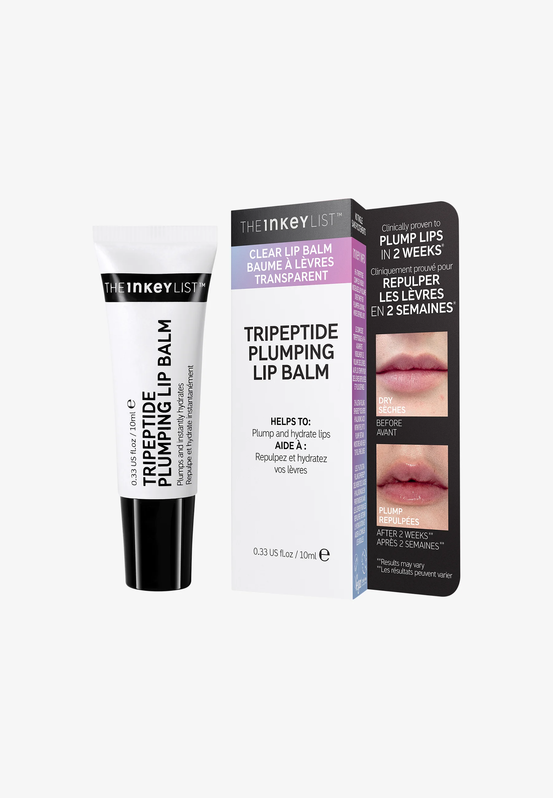 The INKEY List TRIPEPTIDE PLUMPING LIP BALM PLUMPING LIP BALM - Burrocacao