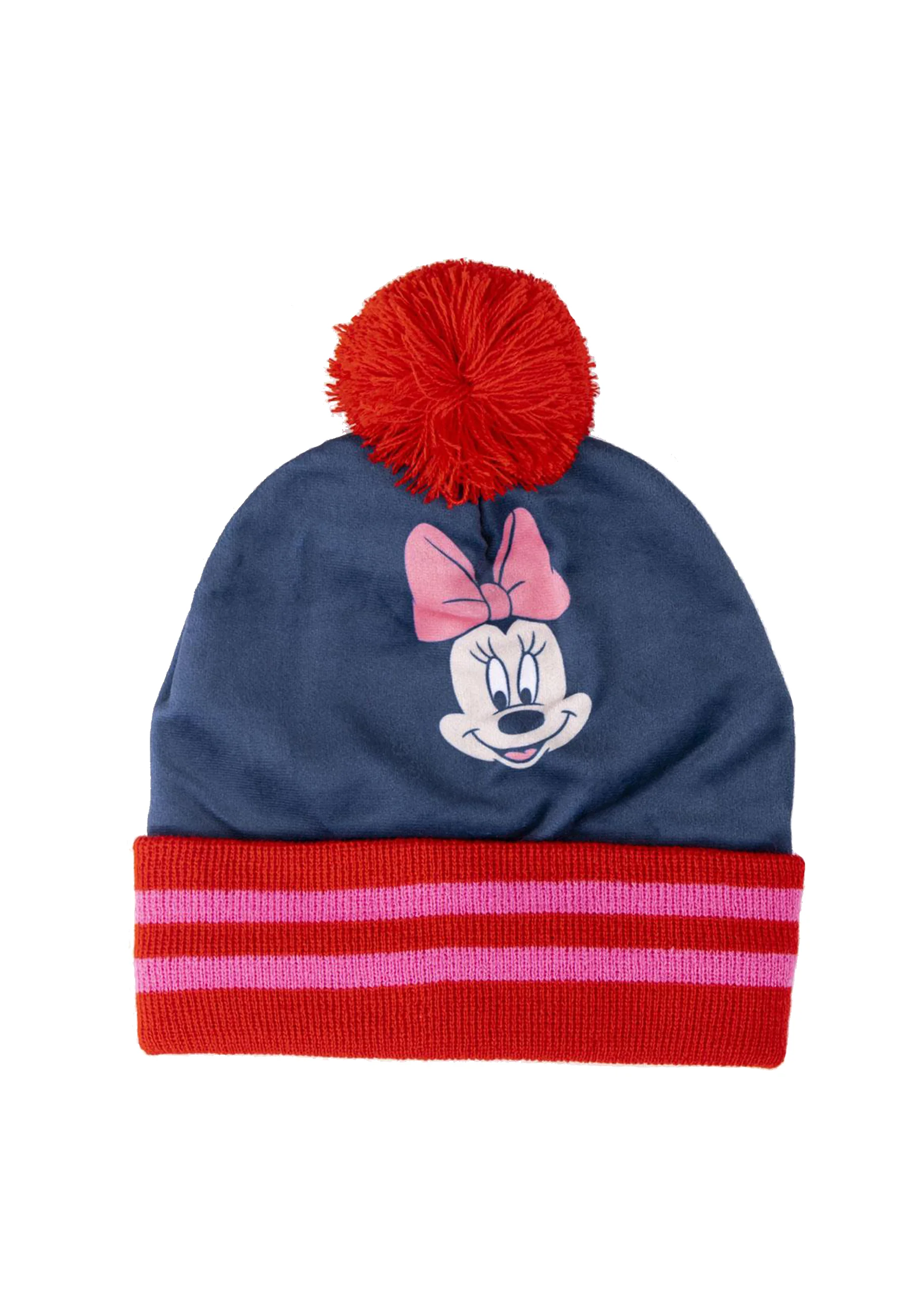 Mickey & Minnie WINTER-SET MÜTZE, SCHAL UND HANDSCHUHE- Guanti