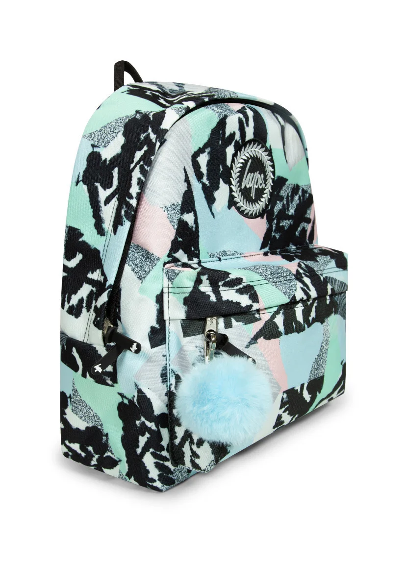 Hype HYPE RUCKSACK - PASTEL ABSTRACT - Zaino