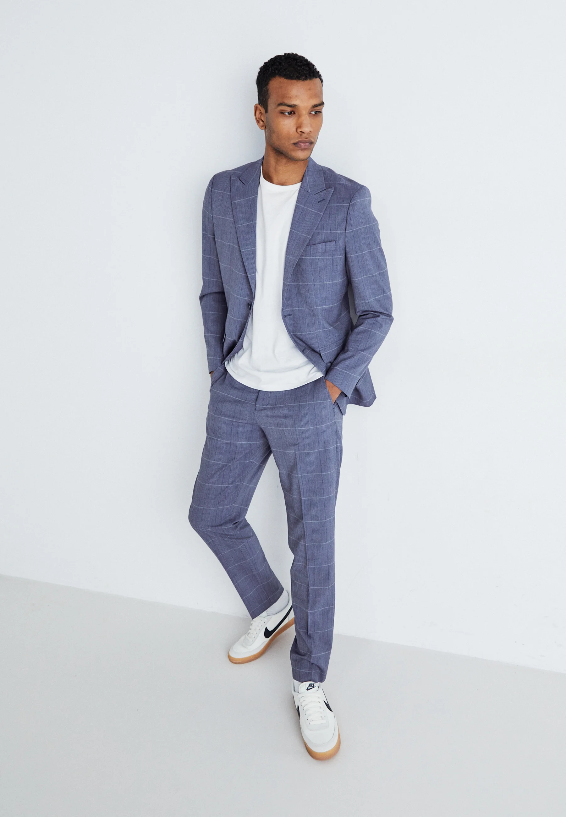 Selected Homme SLHSLIM LIAM CHECK SUIT FLEX - Completo
