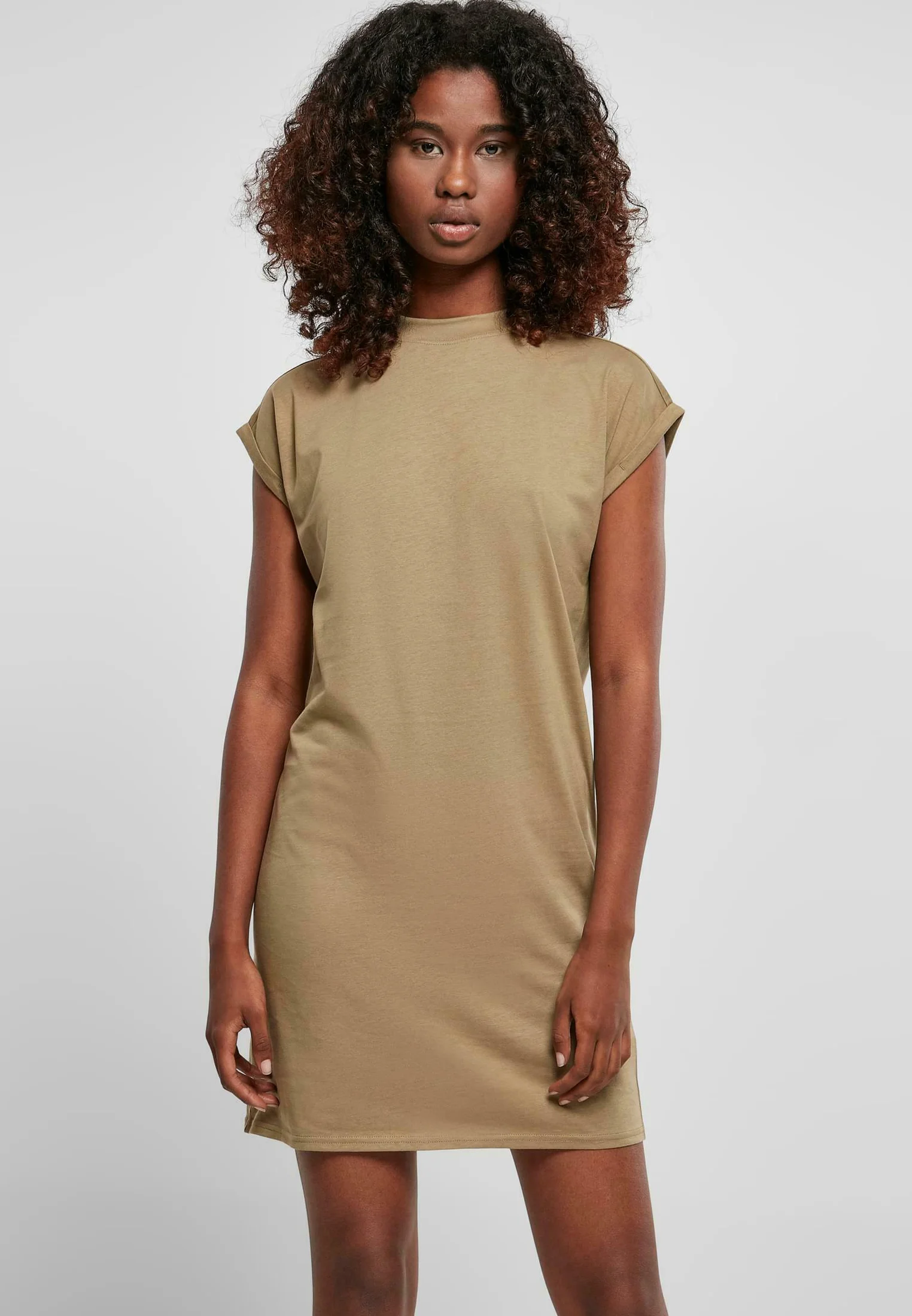 TURTLE EXTENDED SHOULDER - Vestito di maglina