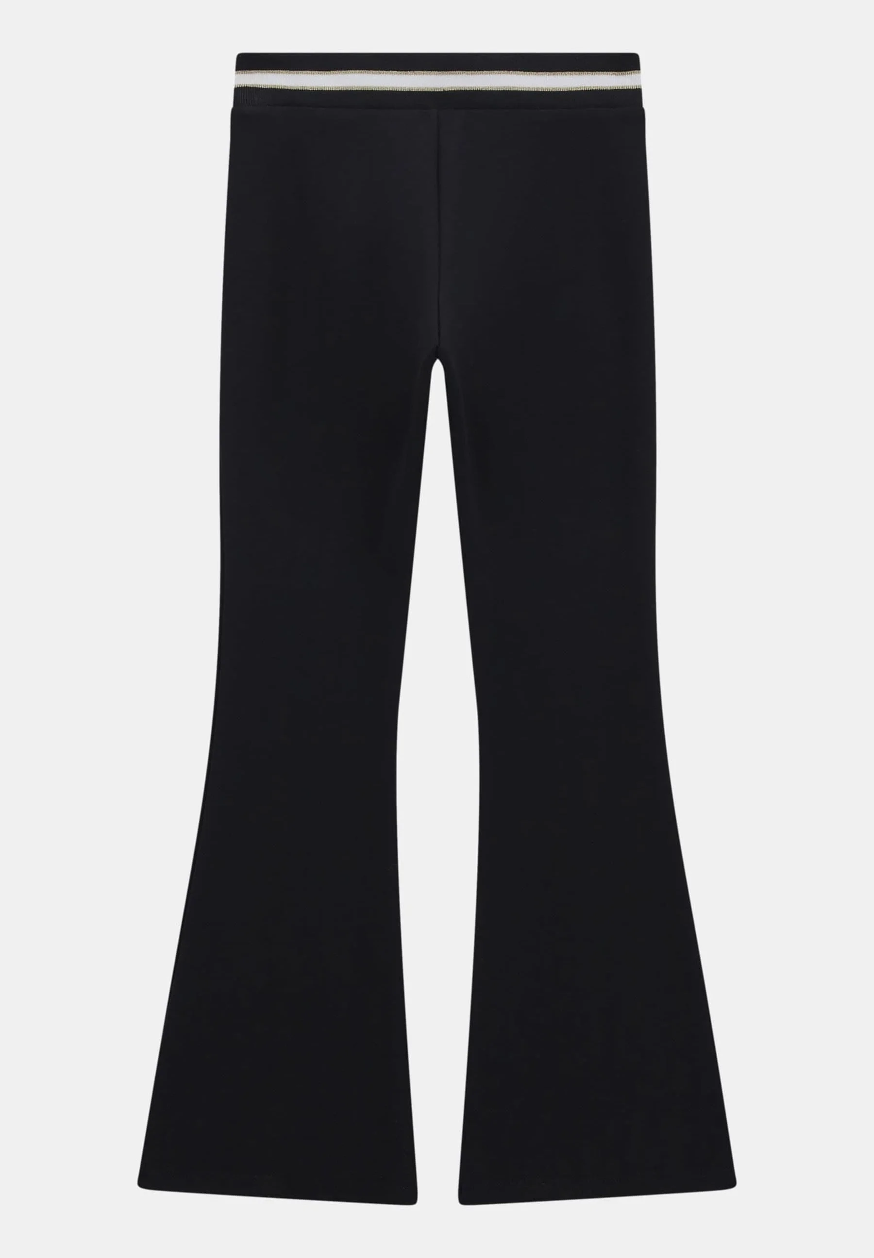 FLARED KLEINE LOGO-STICKEREI - Pantaloni