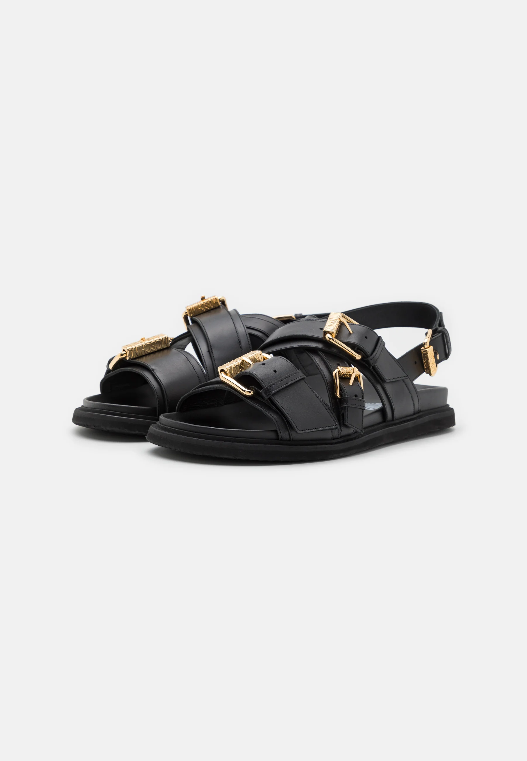 MOSCHINO MULTI BUCKLES - Sandali