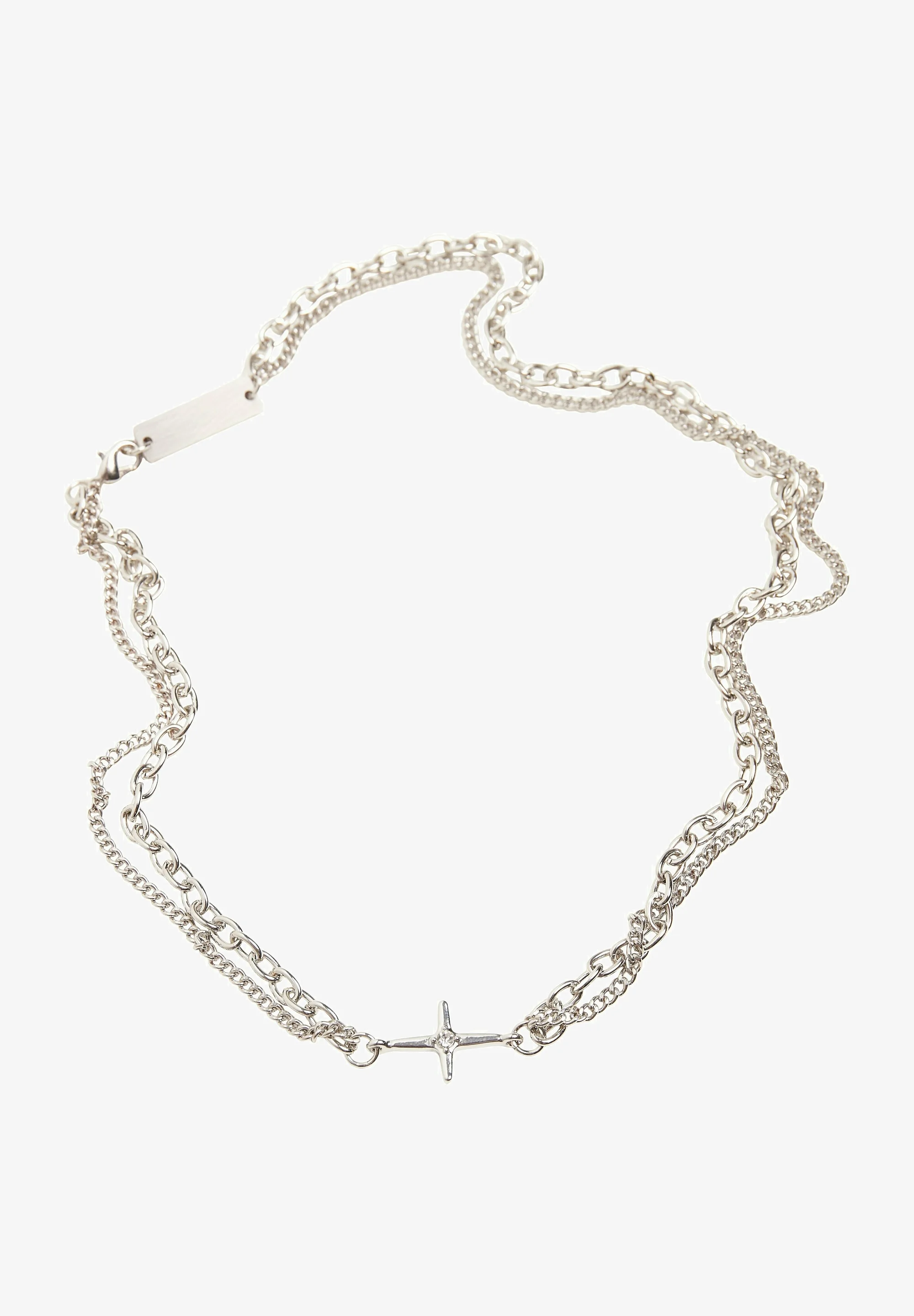 LAYERING SMALL CROSS- Collana