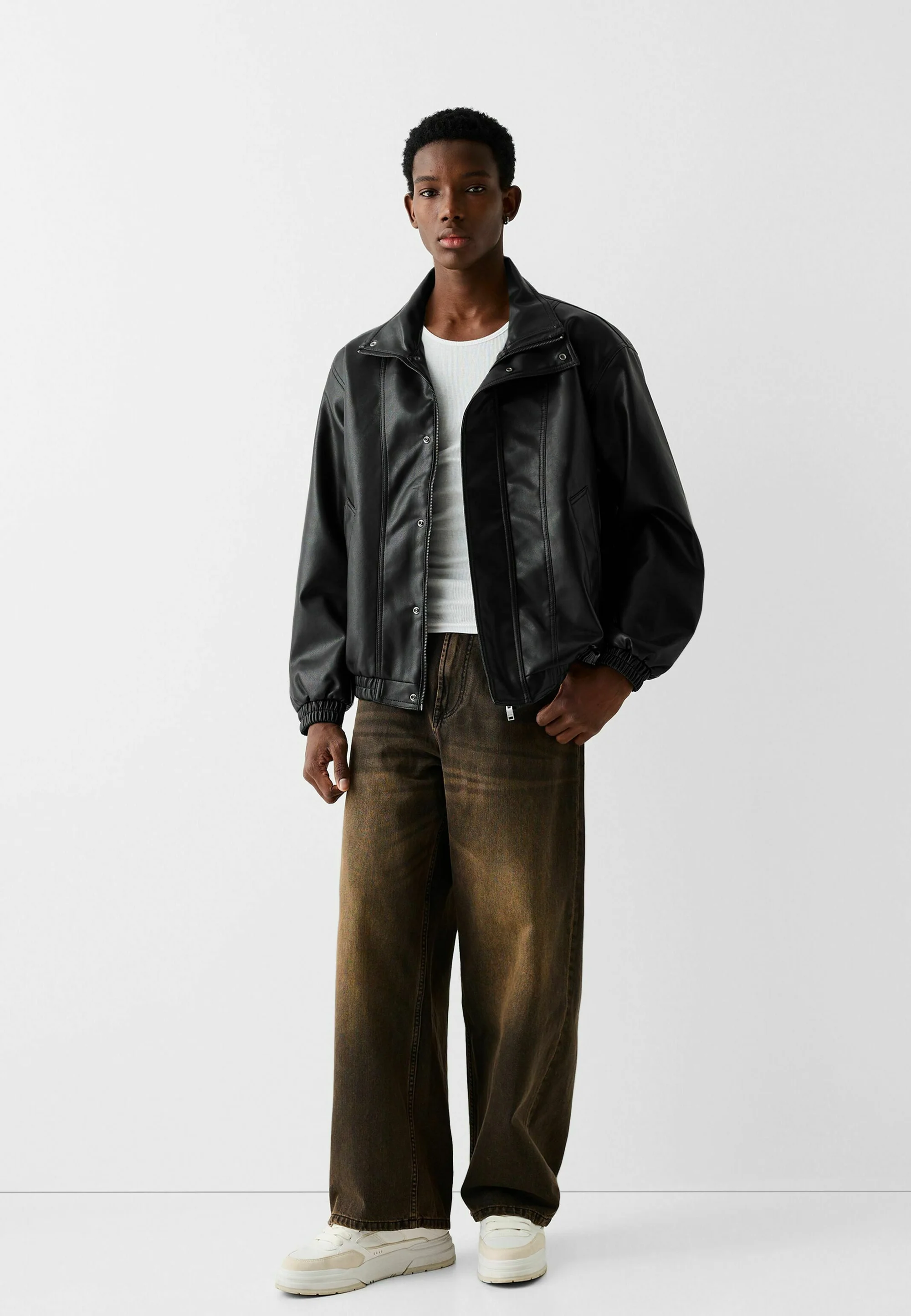 Bershka Giacca in similpelle