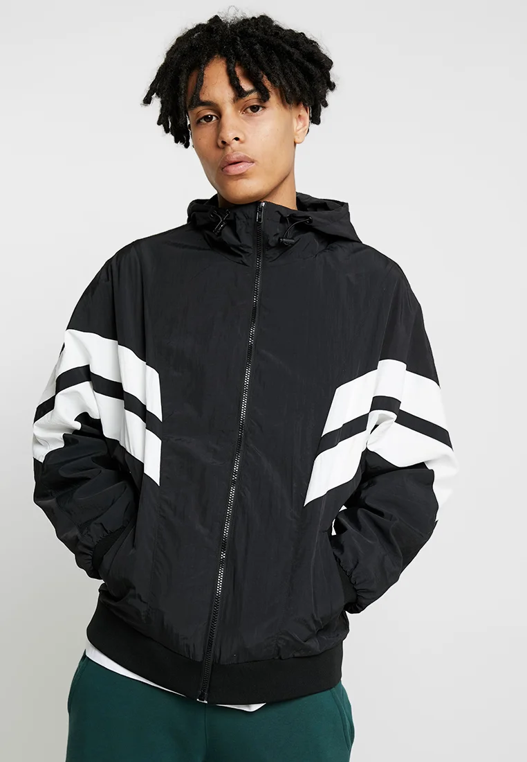 CRINKLE PANEL TRACK JACKET - Giacca leggera
