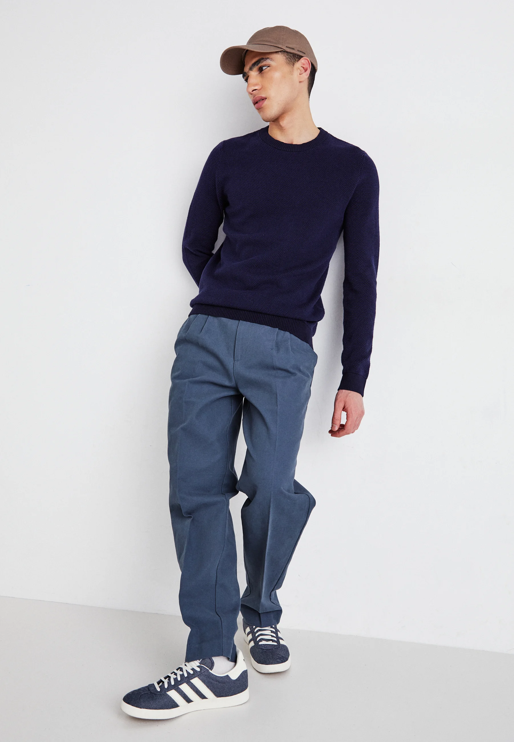 Selected Homme SLHMAX STRUCTURE CREW NECK - Maglione