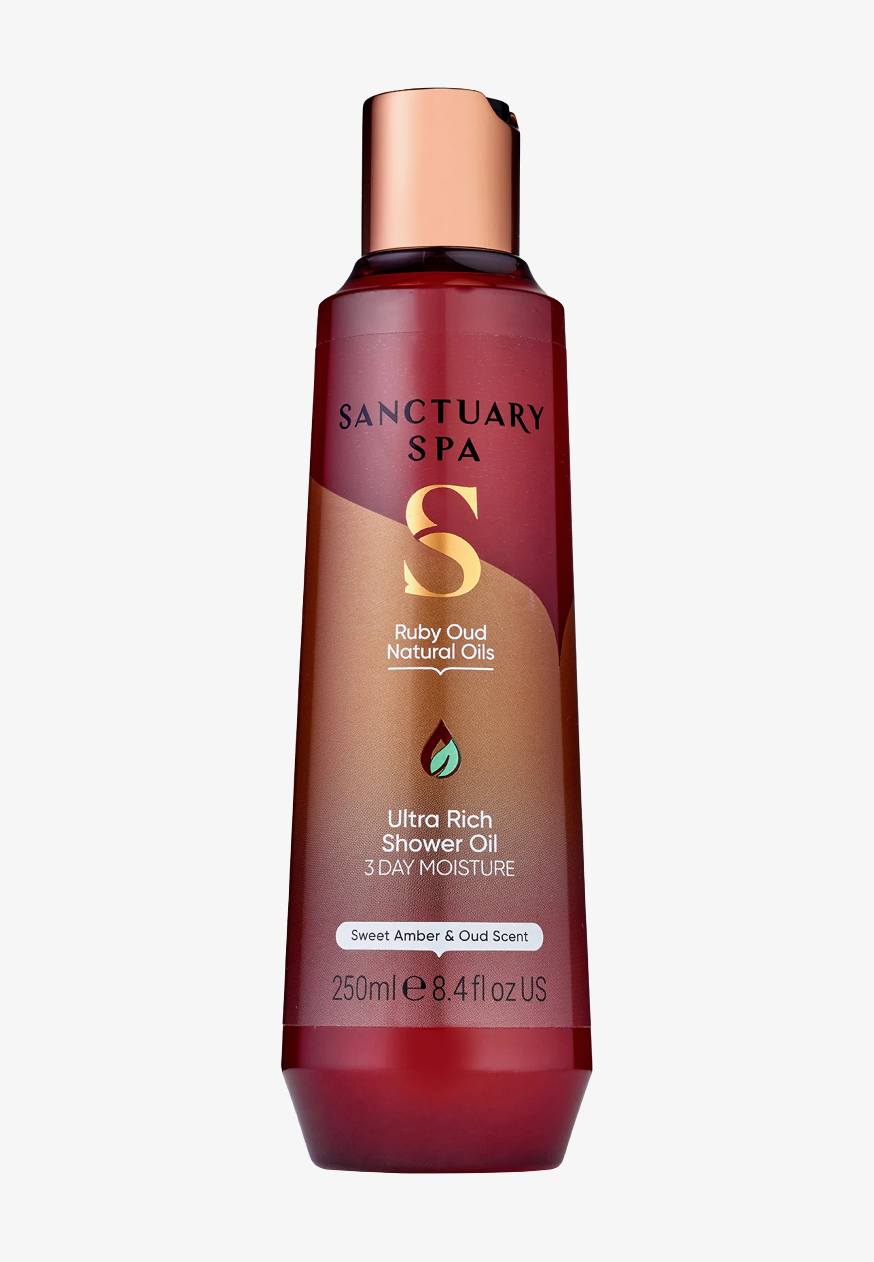 Sanctuary Spa RUBY OUD NATURAL OILS ULTRA RICH SHOWER OIL - Olio corpo