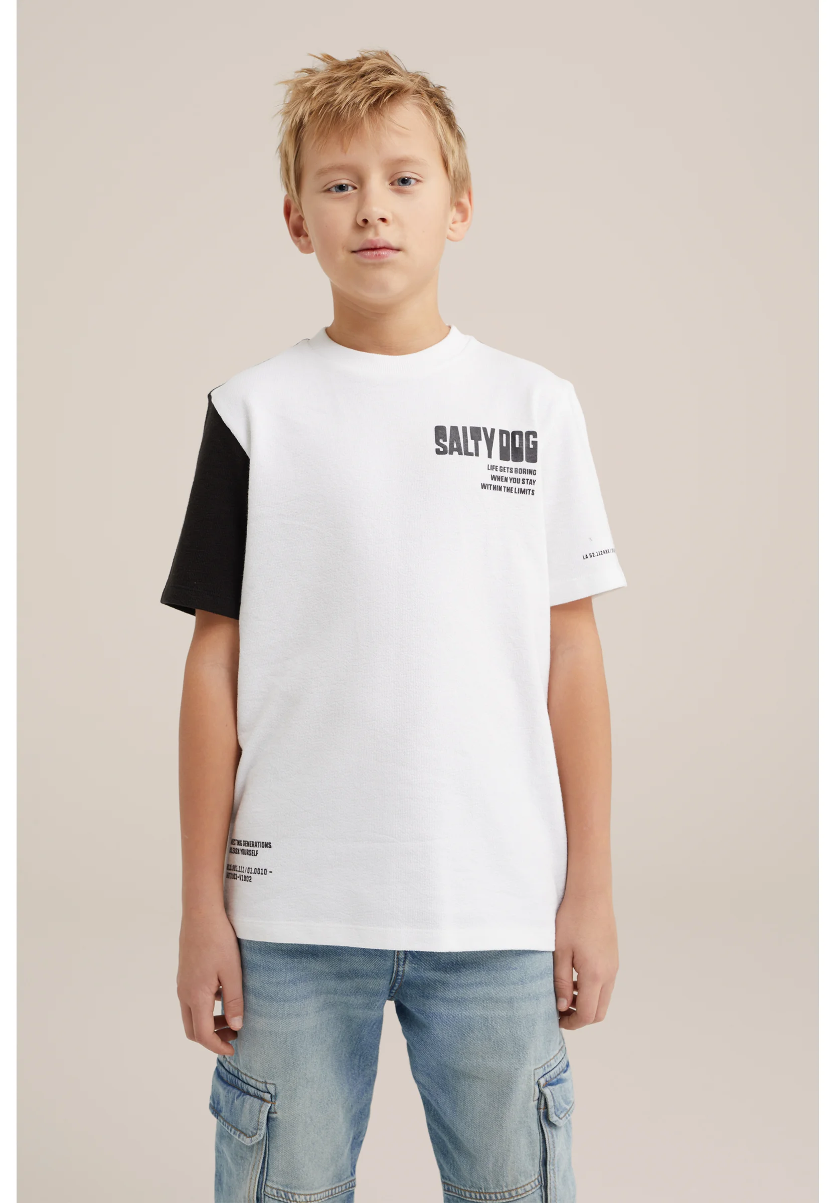 WE Fashion SALTY DOG - T-shirt con stampa