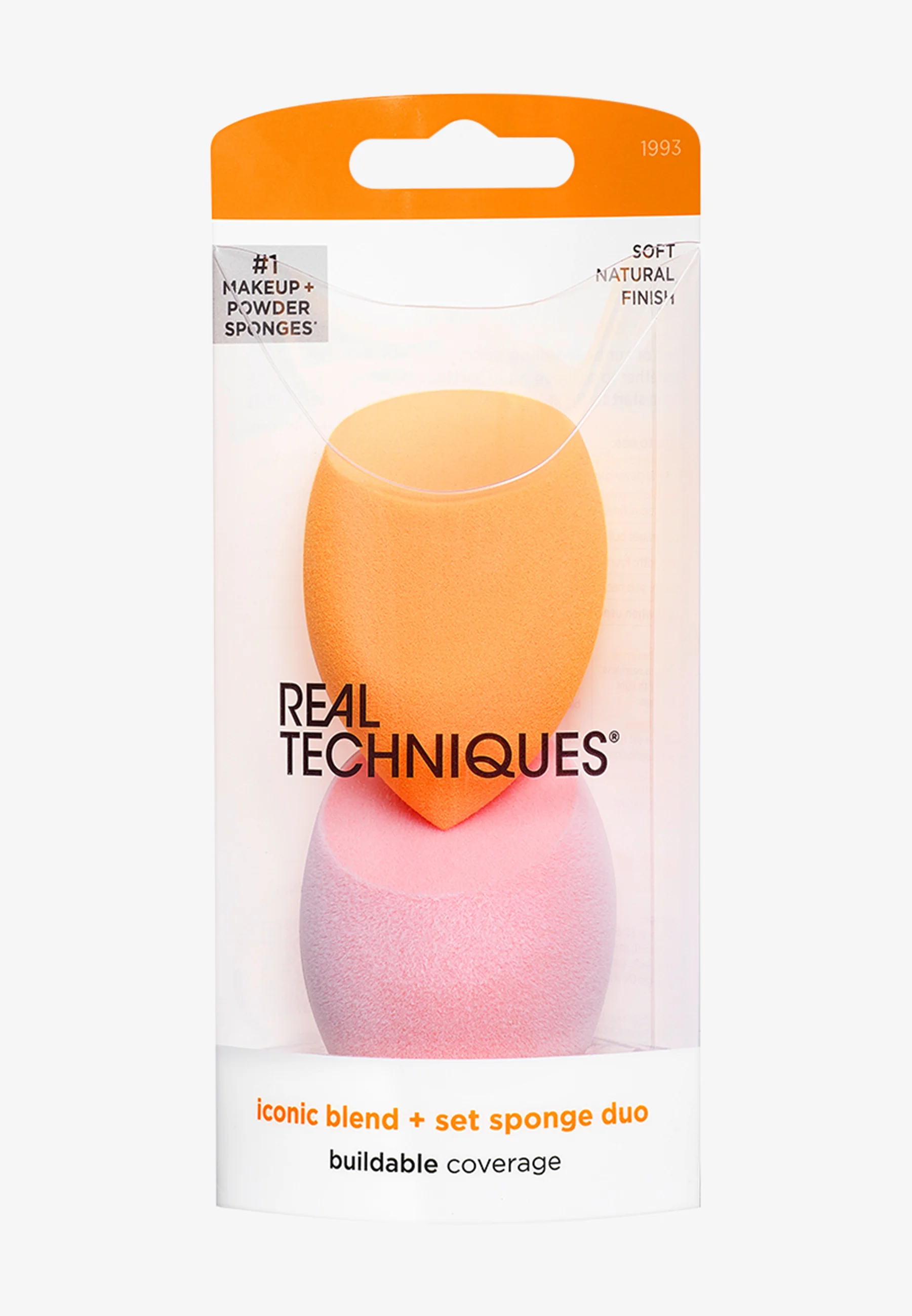 Real Techniques RT MCS + MIRACLE POWDER SPONGE - Kit skincare