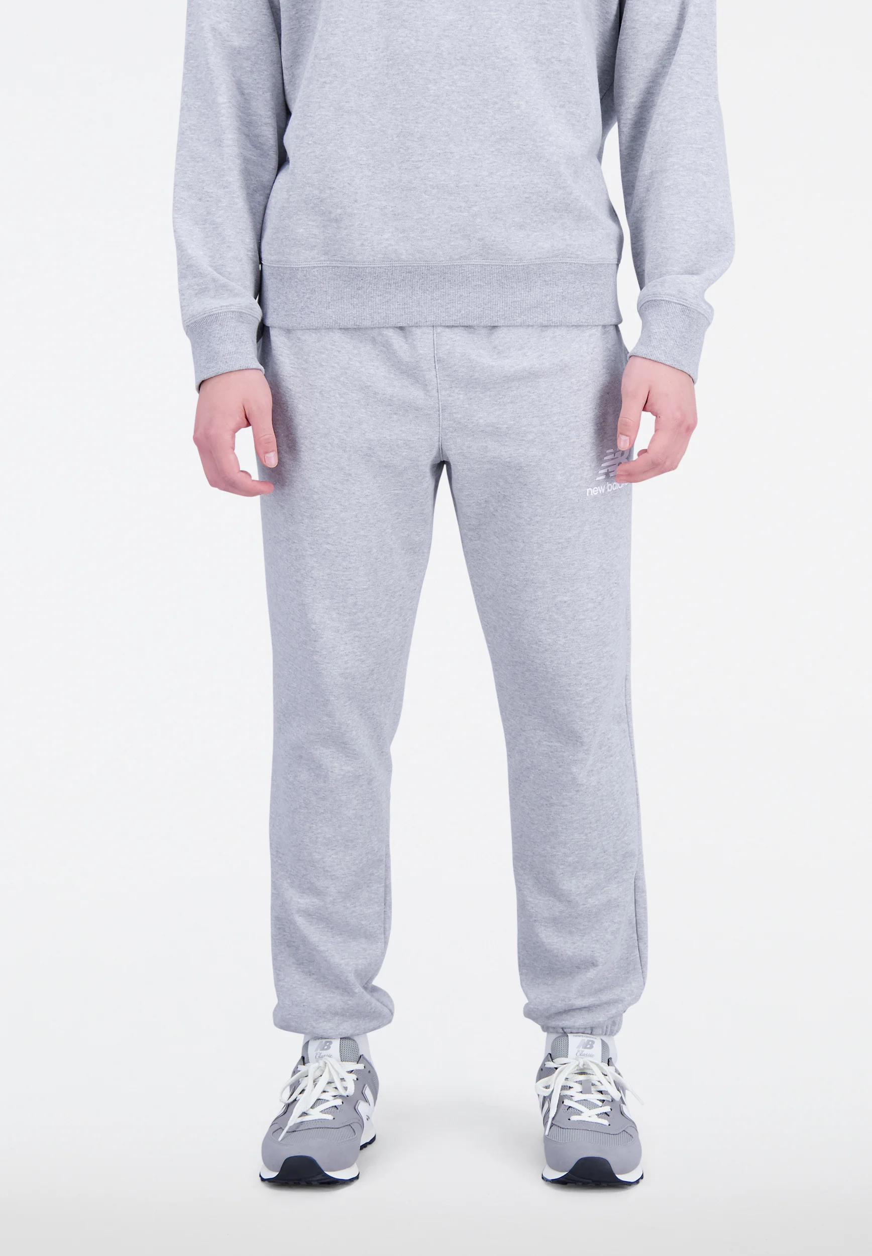 ESSENTIALS STACKED LOGO FRENCH TER - Pantaloni sportivi