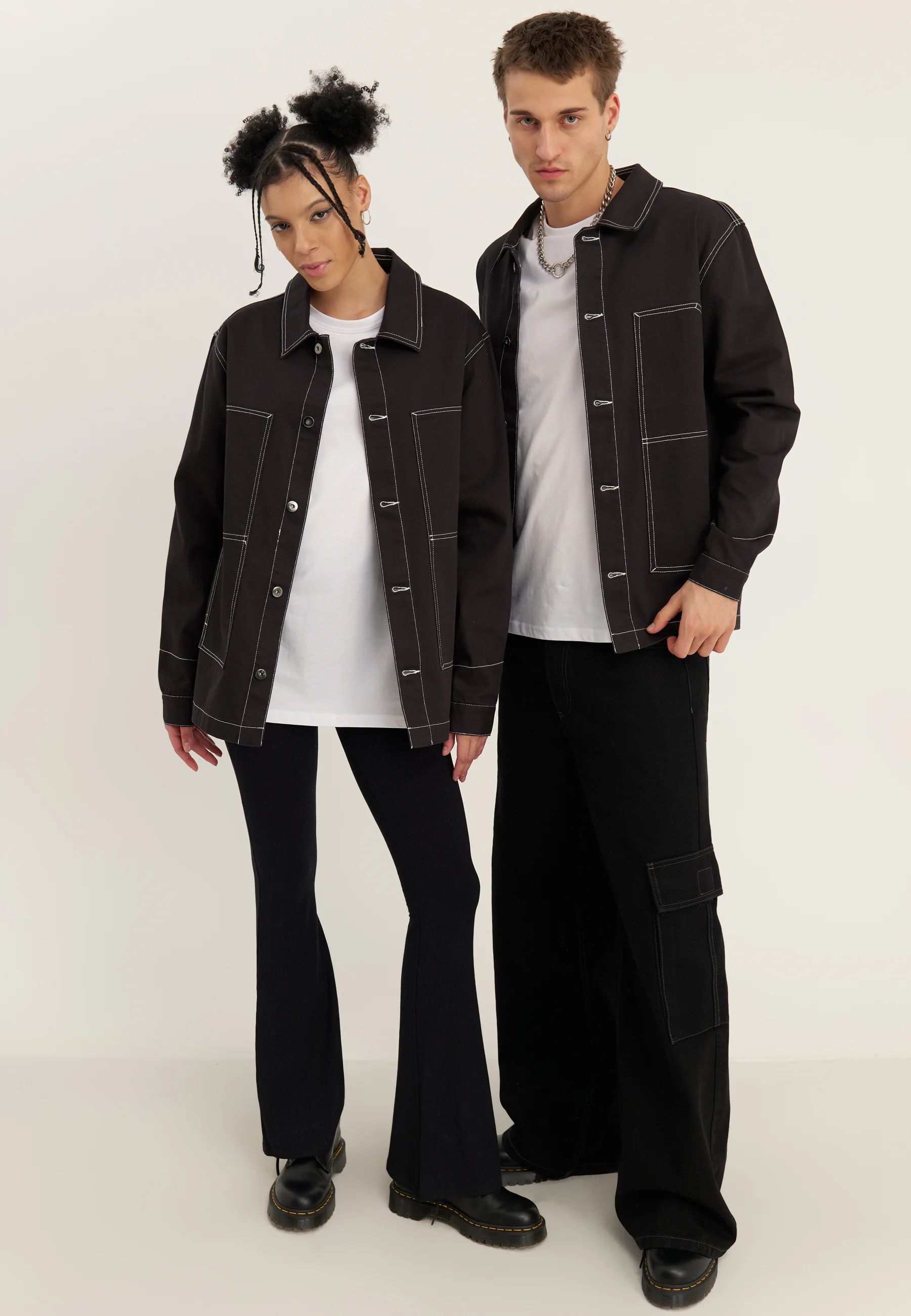 YOURTURN UNISEX - Giacca di jeans