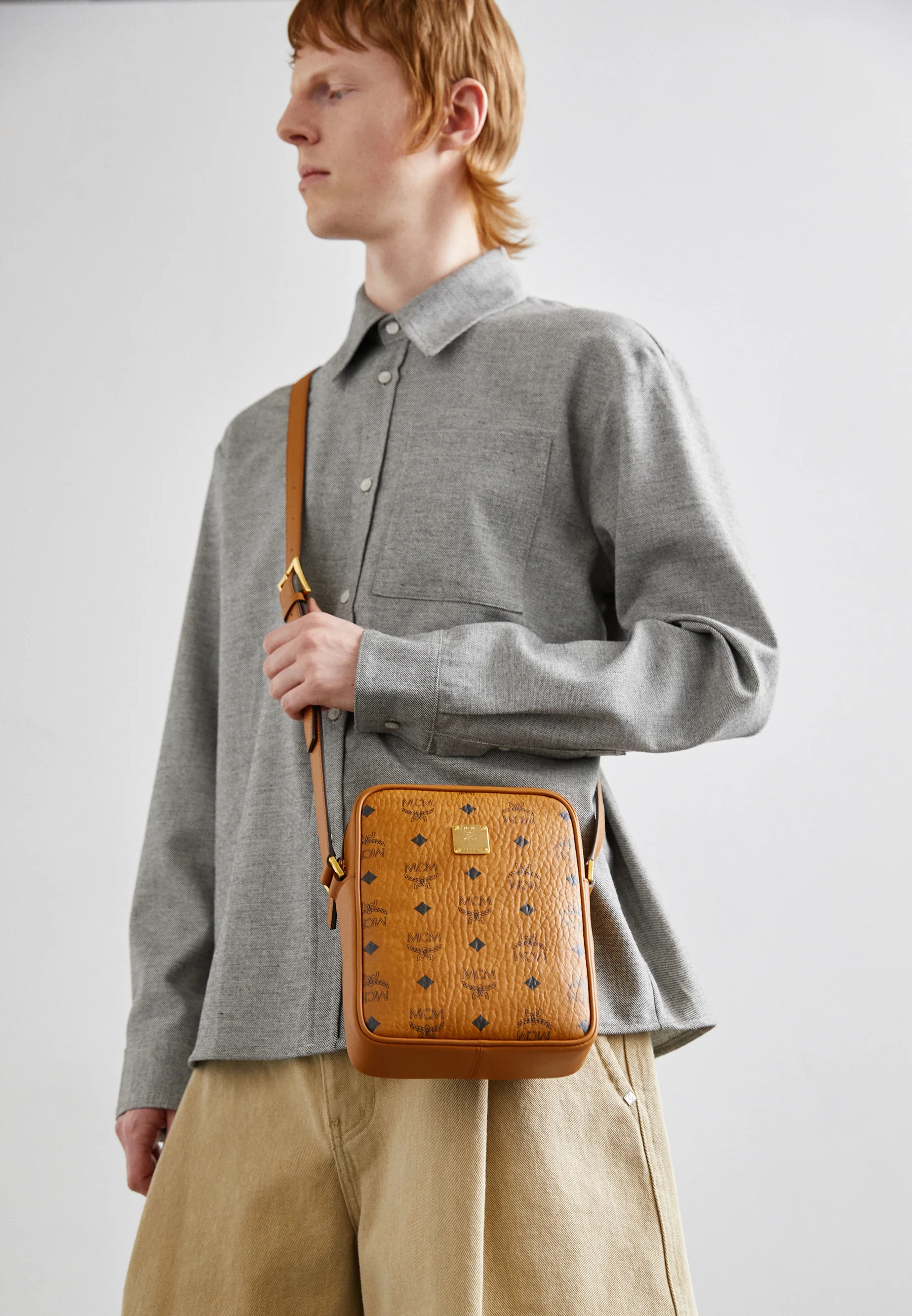MCM KLASSIK VISETOS CROSSBODY UNISEX - Borsa a tracolla