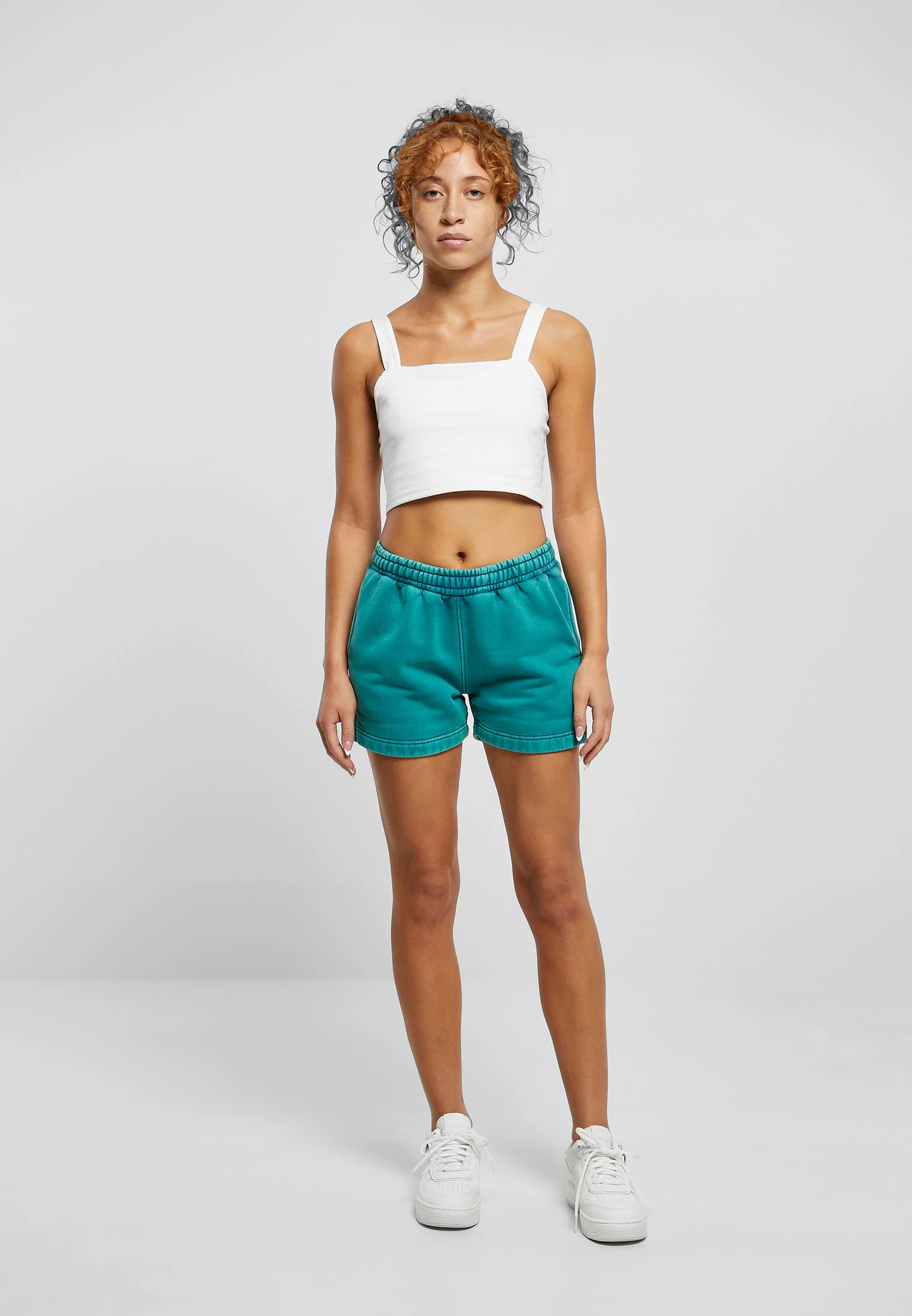 STONE WASHED - Shorts