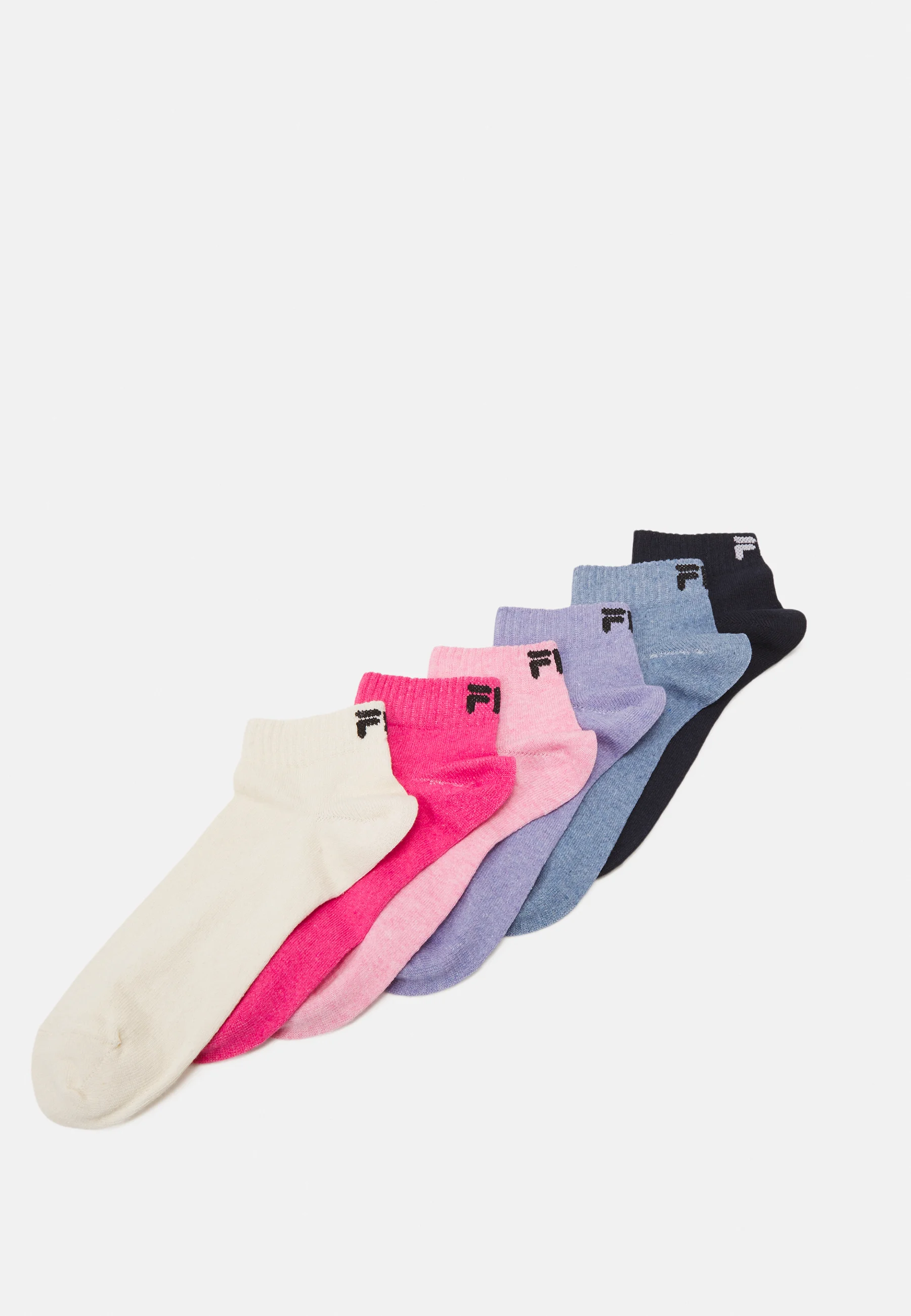 QUARTER SOCKS UNISEX 6 PACK - Calze
