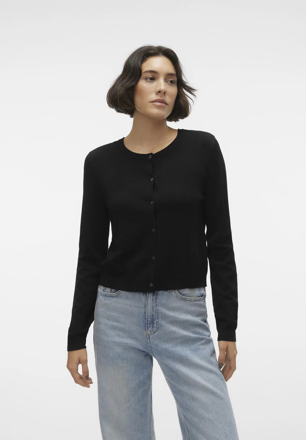Vero Moda VMGLORY LS O-NECK GA NOOS - Cardigan
