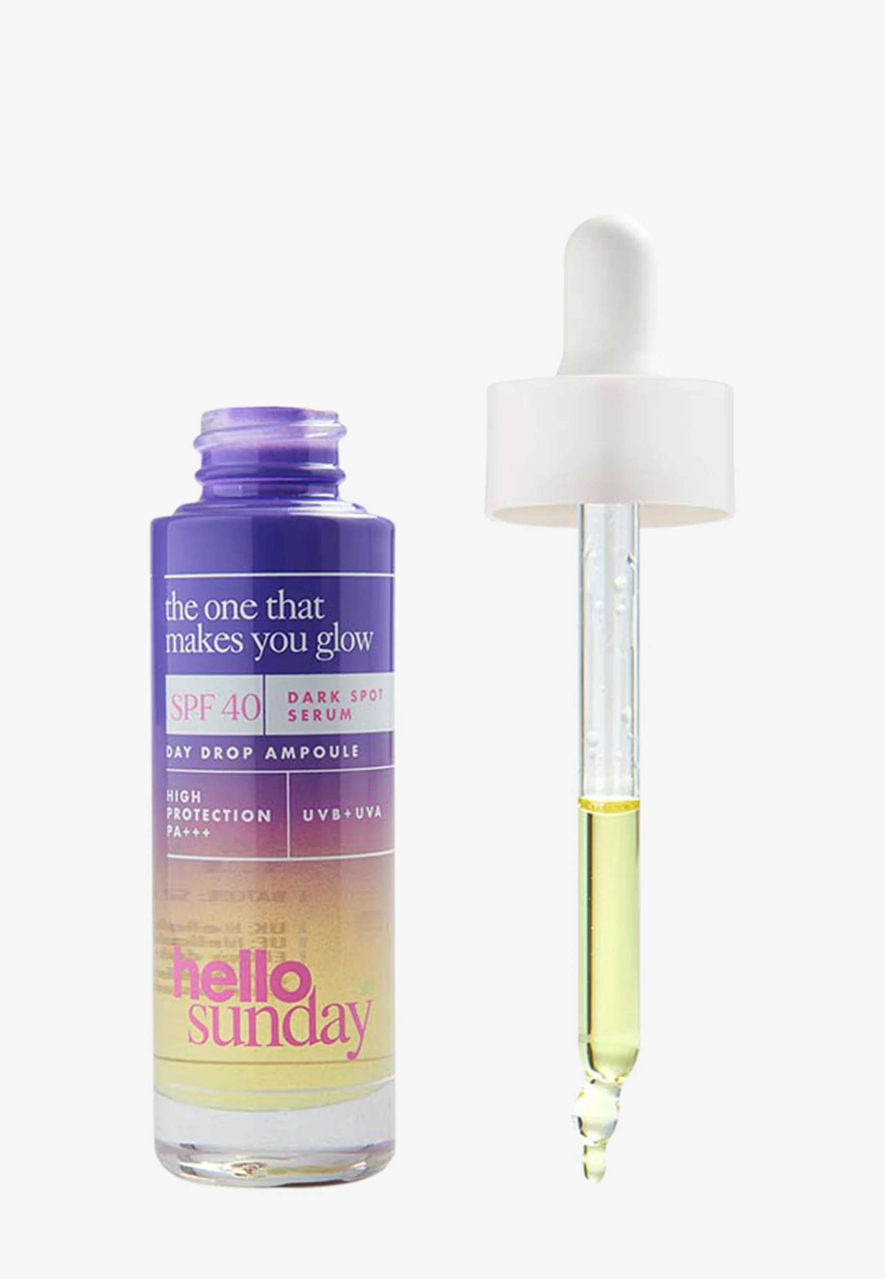 Hello Sunday THE ONE THAT MAKES YOU GLOW - DARK SPOT SERUM SPF 40 - Siero