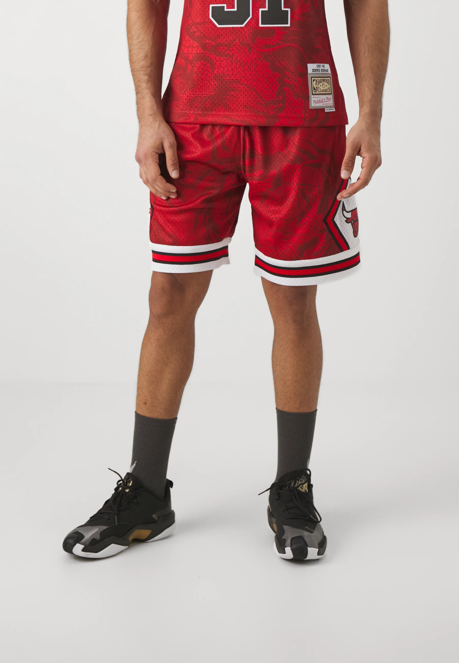 Mitchell & Ness NBA ASIAN HERITAGE 6.0 FASHION SWINGMAN SHORTS 1997 - Squadra