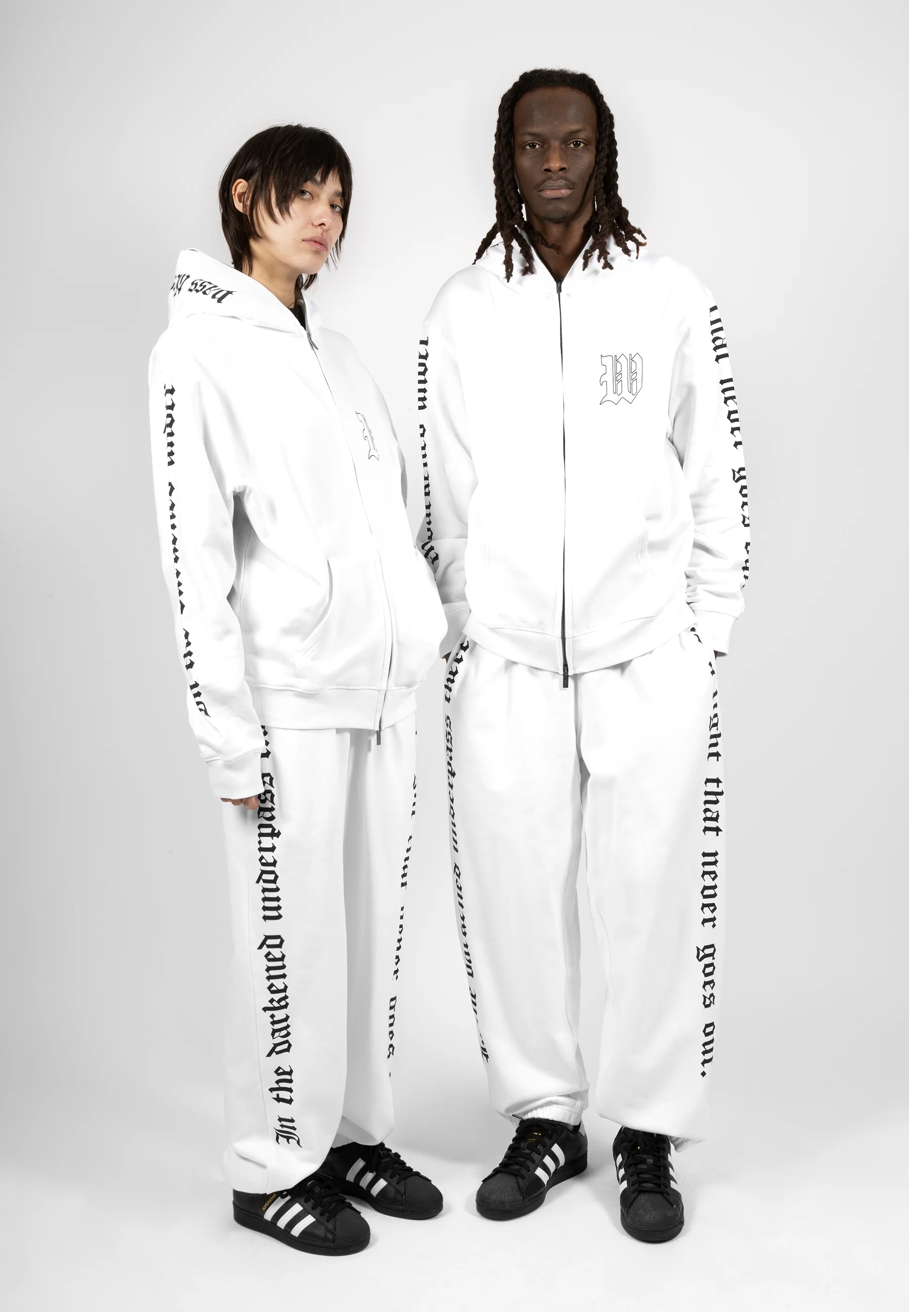 Wasted Paris HOODIE FULL ZIP MERCY UNISEX - Felpa con zip