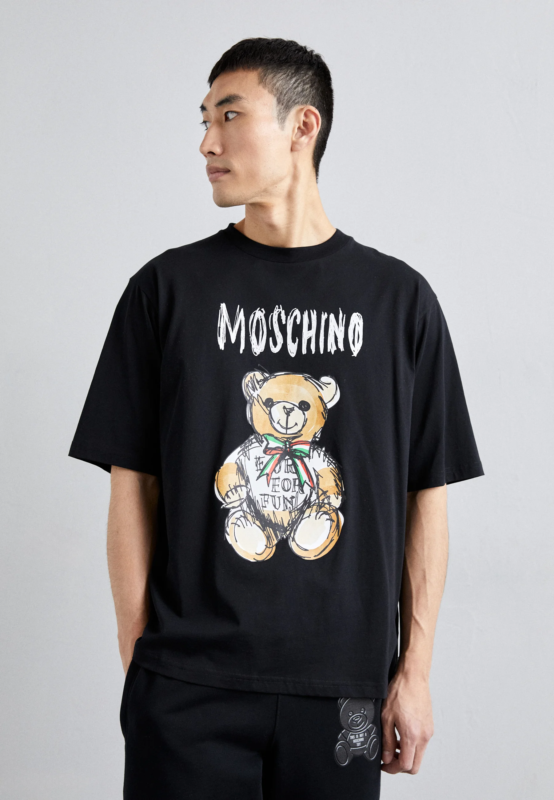 MOSCHINO T-shirt con stampa